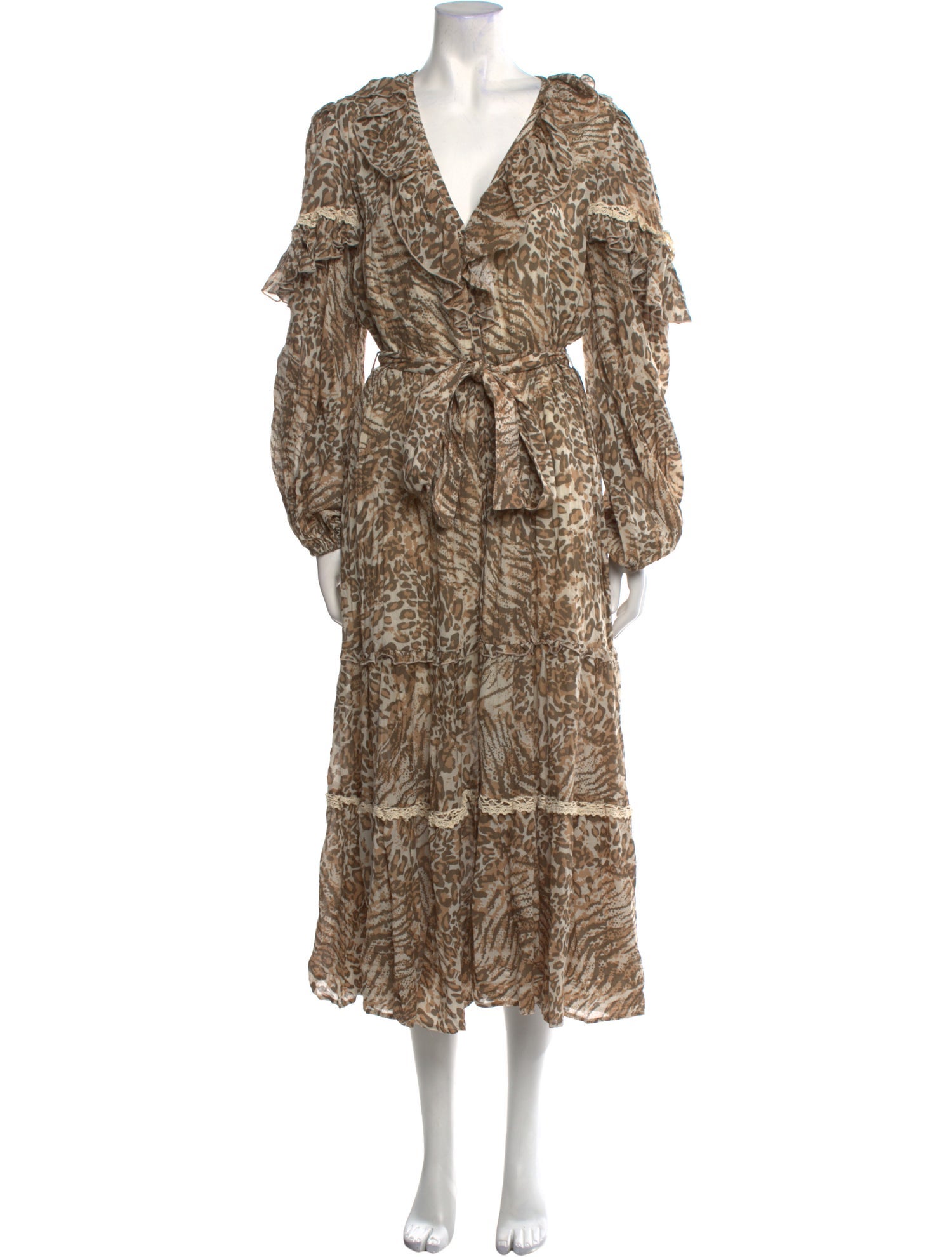 Spell & The Gypsy Collective Animal Print Long Dress