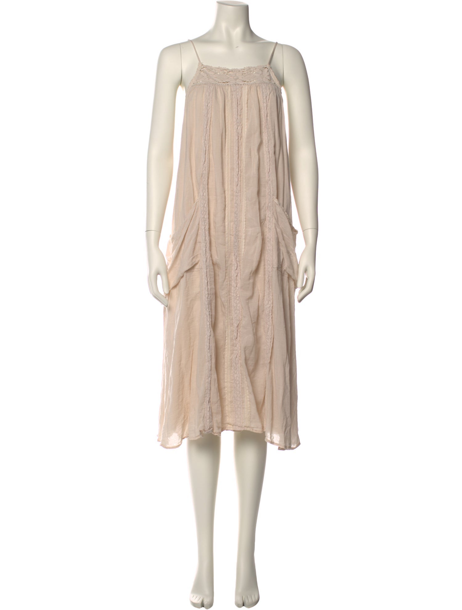 Spell & The Gypsy Collective Square Neckline Midi Length Dress