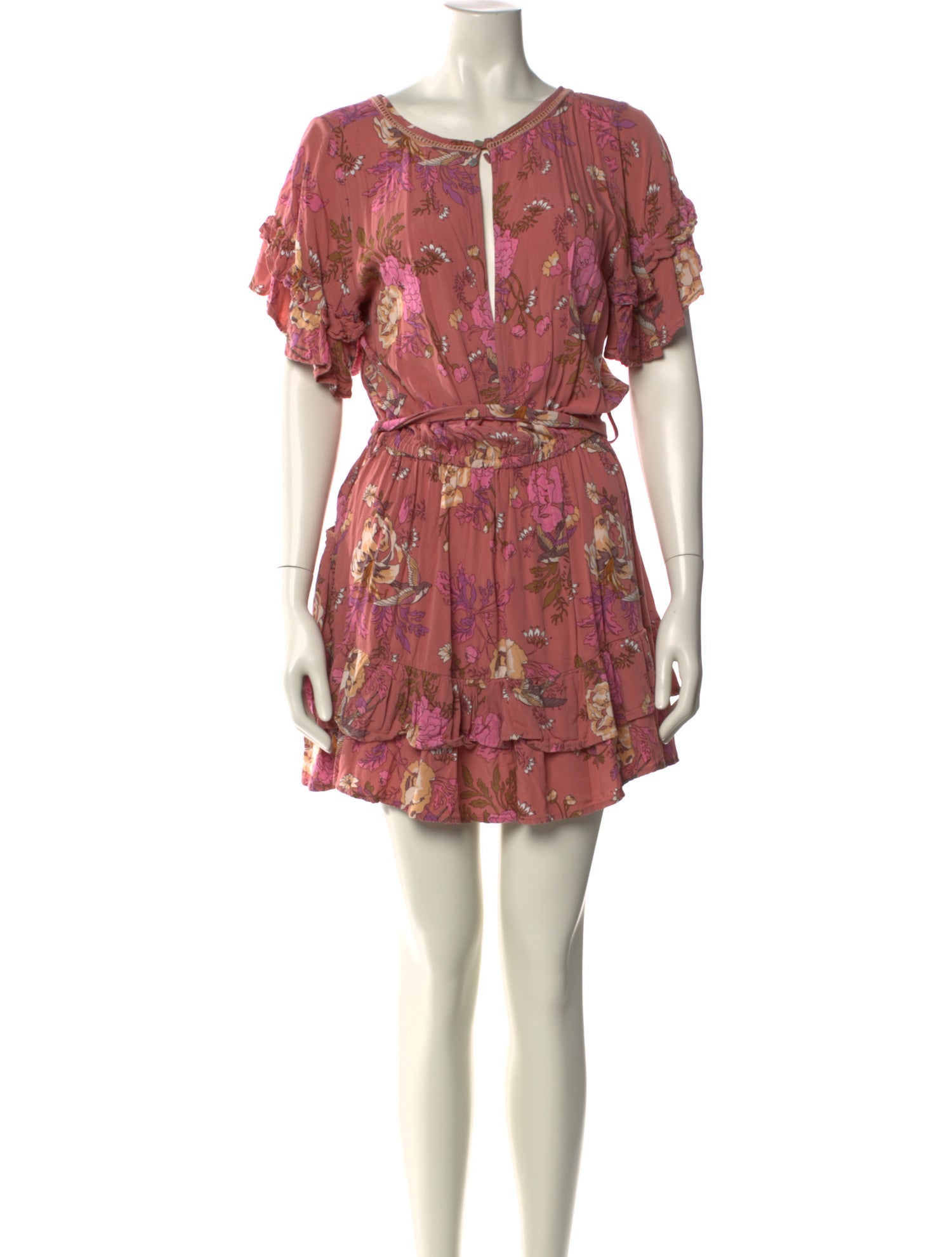 Spell & The Gypsy Collective Floral Print Mini Dress