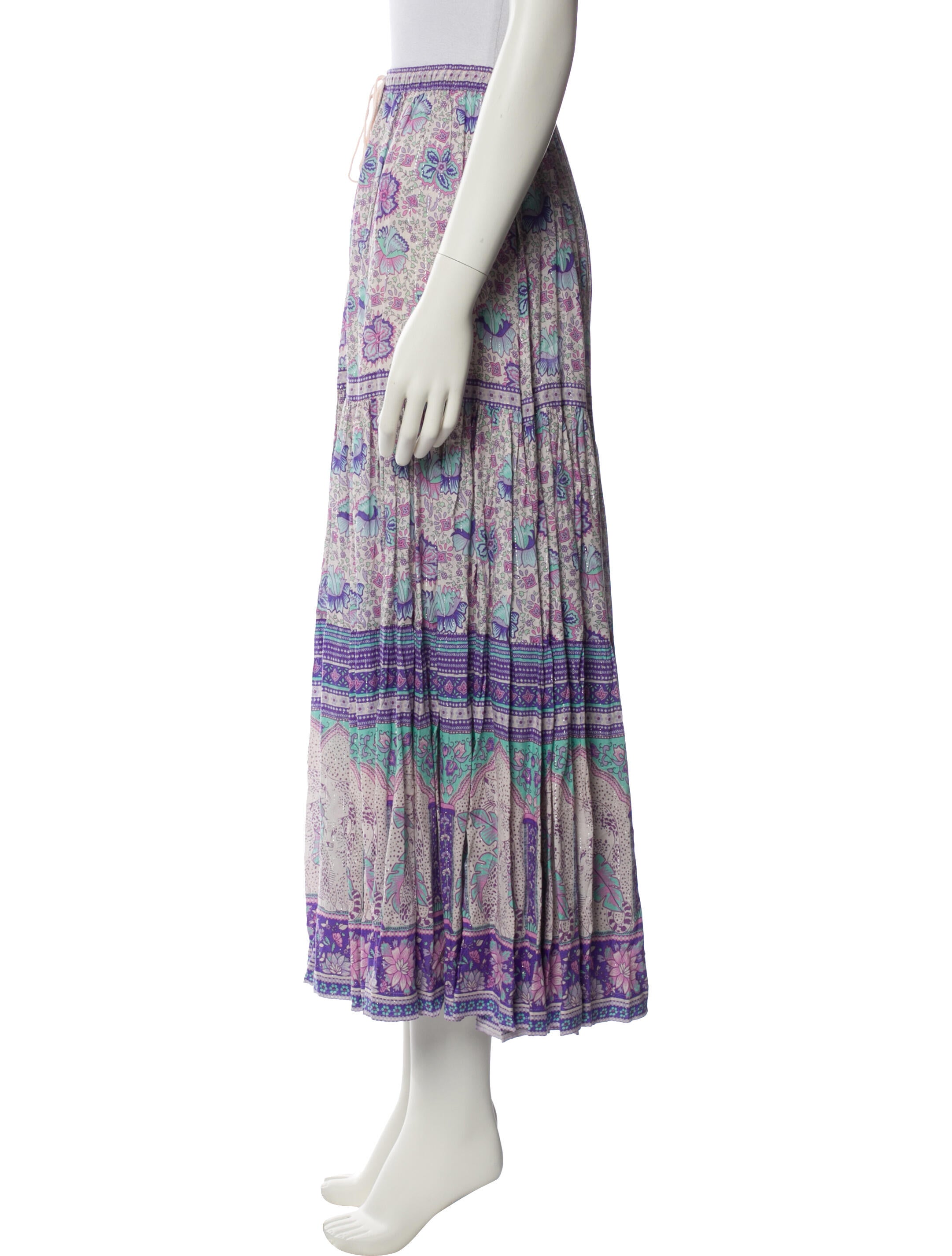 Spell & The Gypsy Collective Floral Print Midi Length Skirt w/ Tags