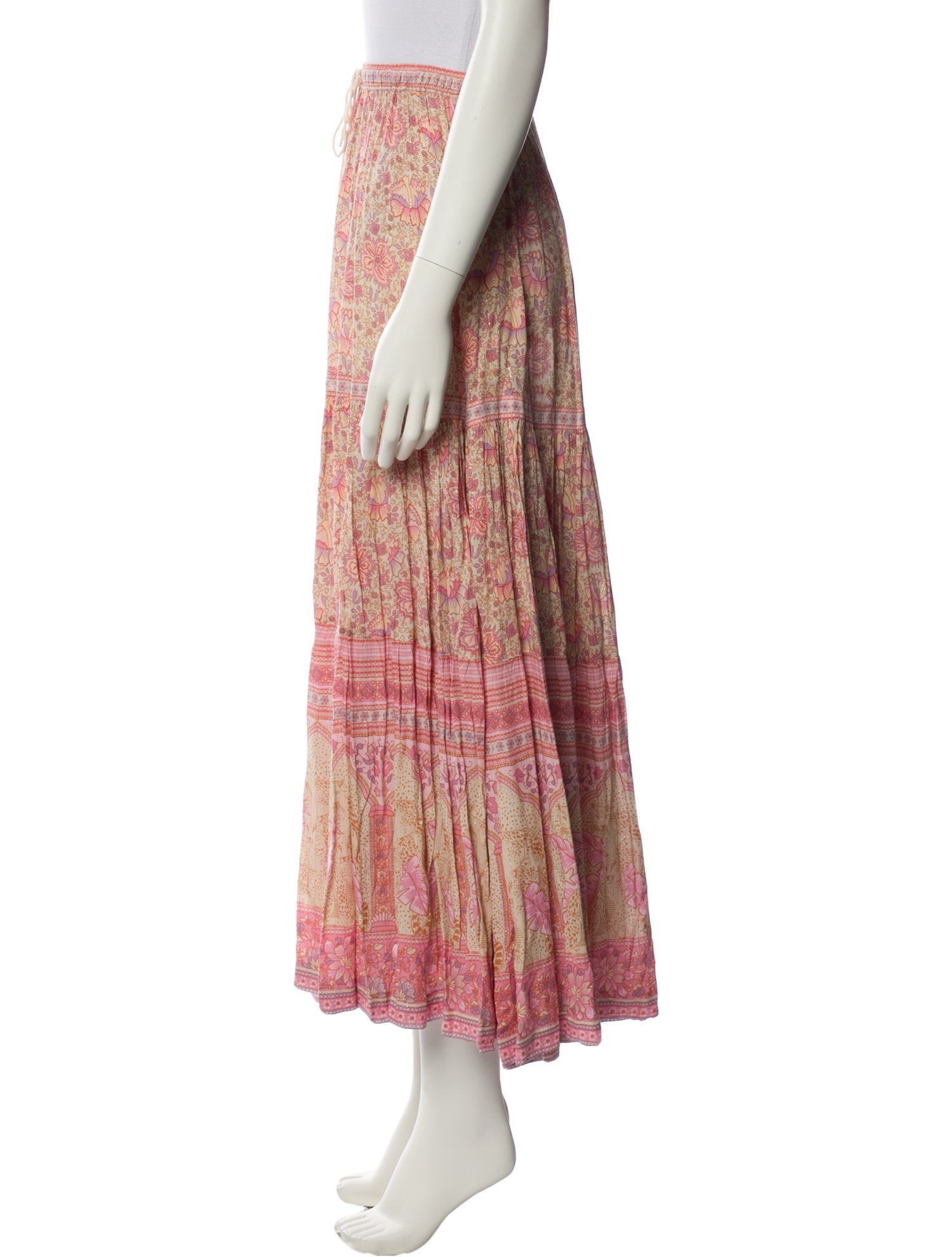 Spell & The Gypsy Collective Floral Print Midi Length Skirt w/ Tags