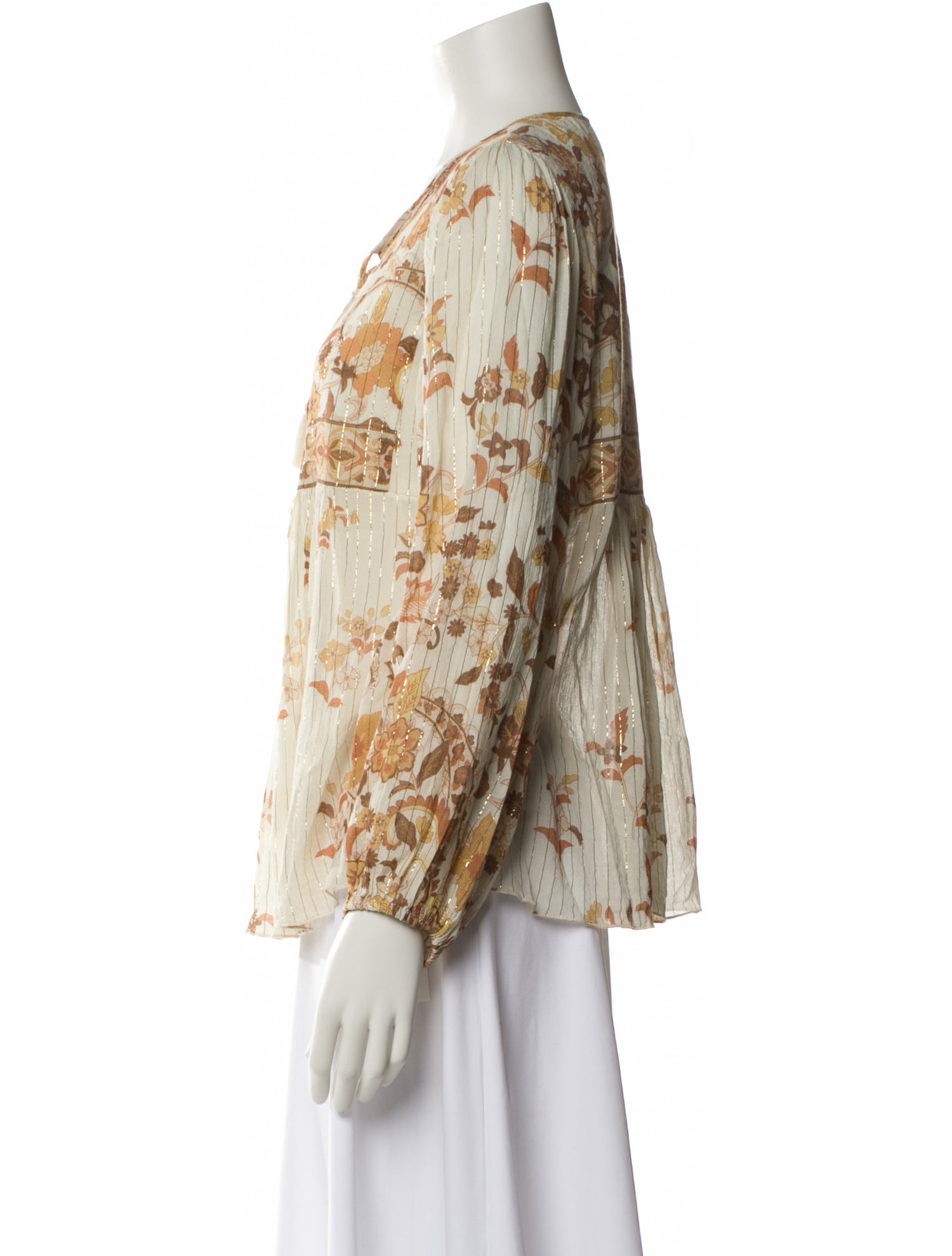 Spell & The Gypsy Collective Floral Print V-Neck Blouse