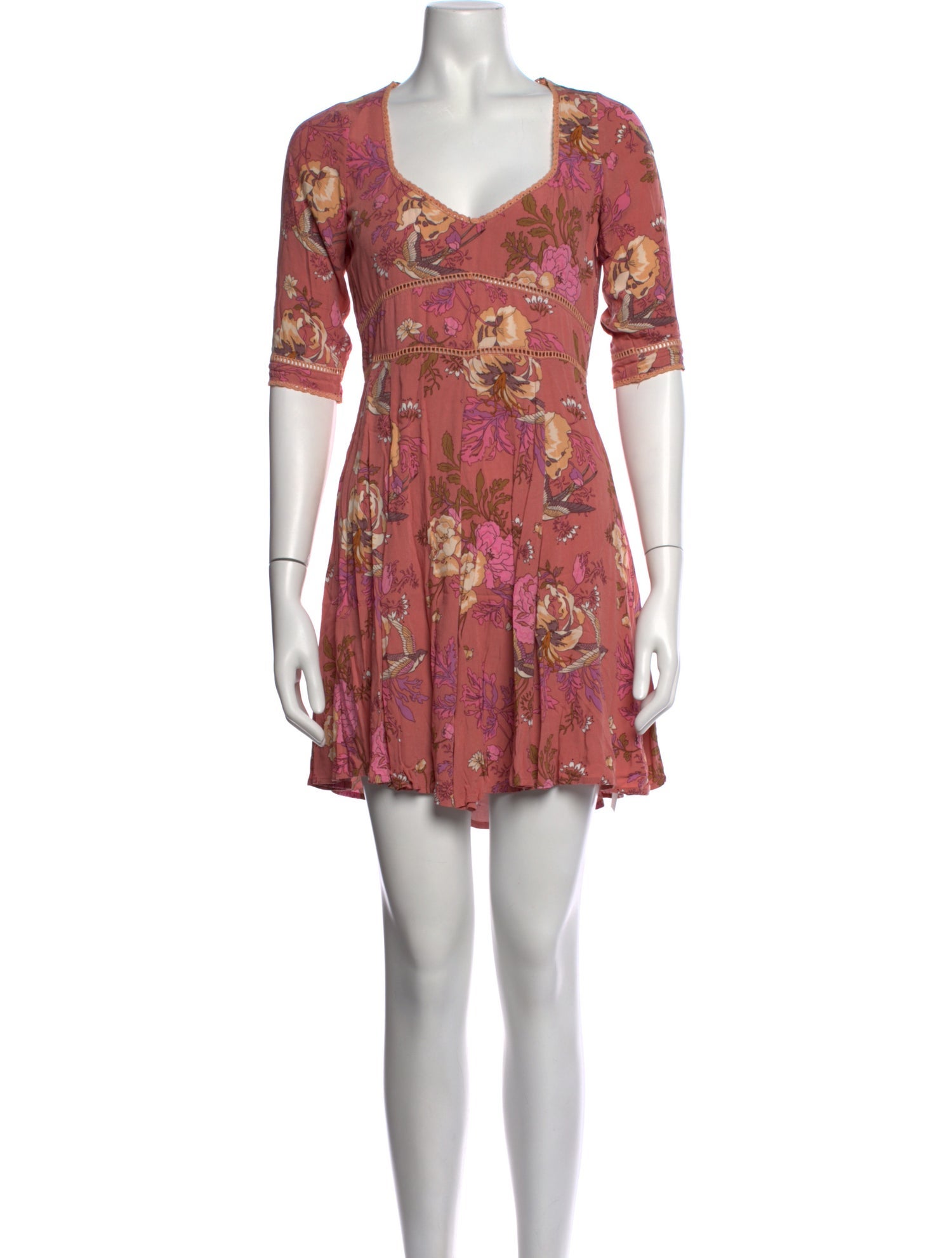 Spell & The Gypsy Collective Floral Print Mini Dress