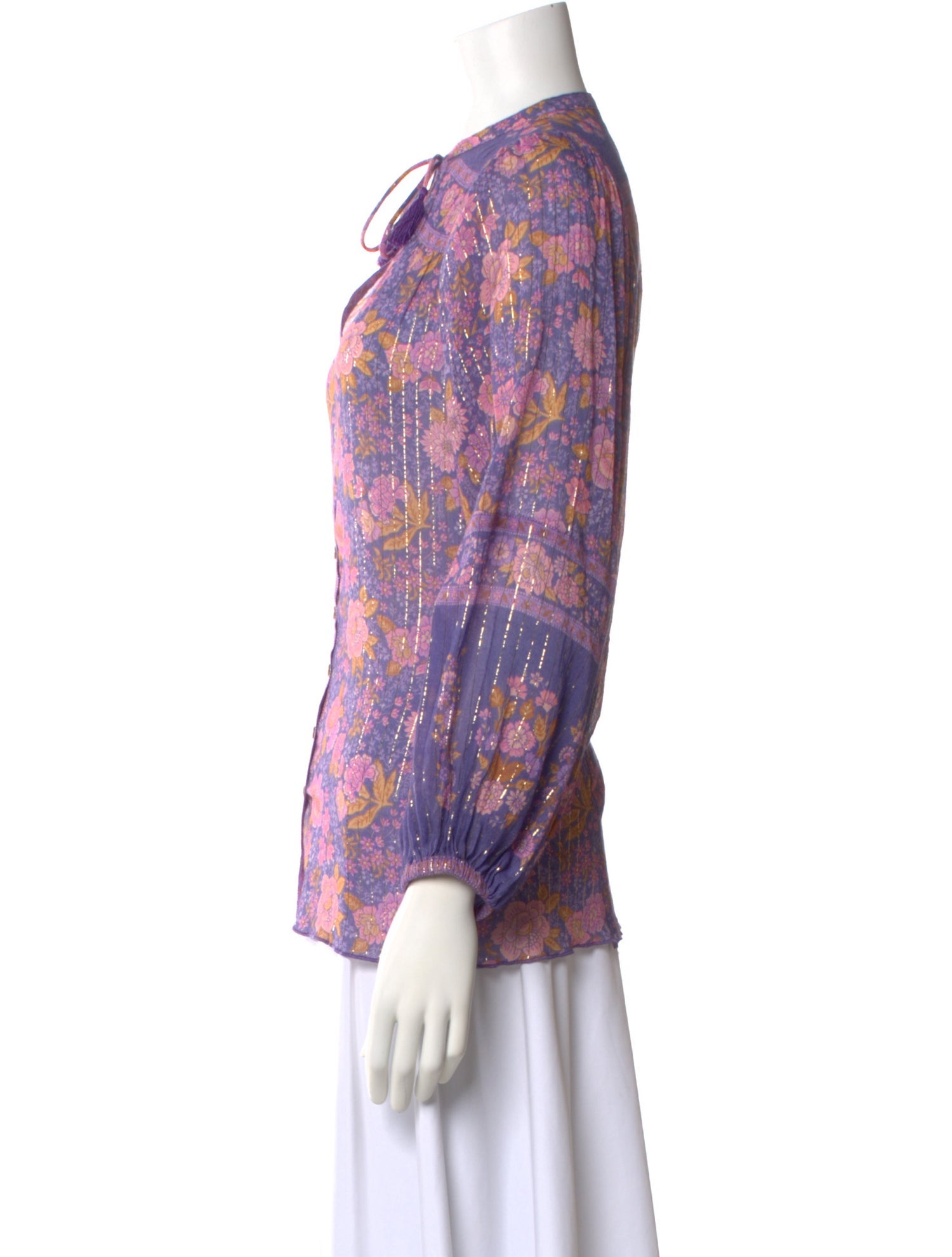 Spell & The Gypsy Collective Floral Print V-Neck Blouse