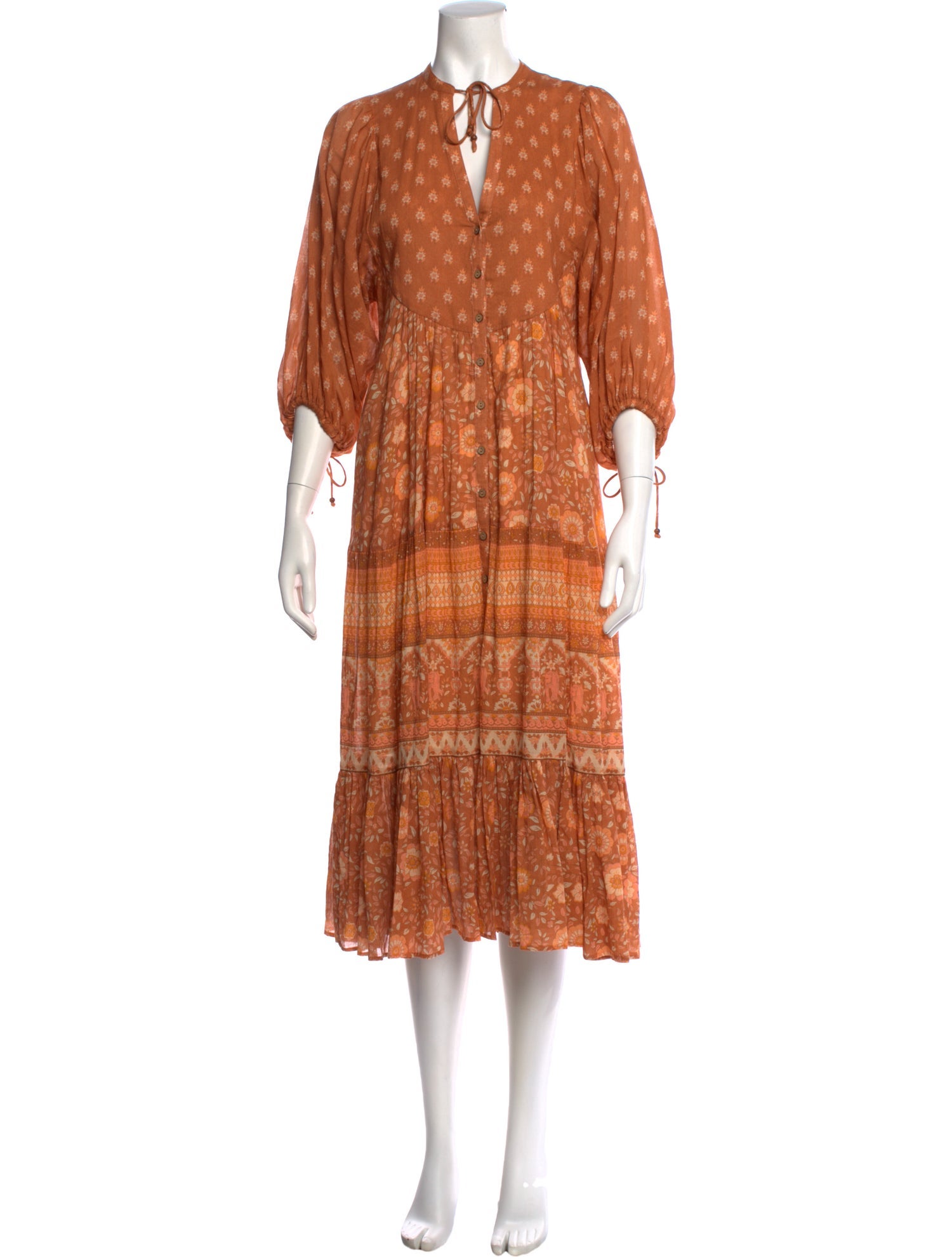 Spell & The Gypsy Collective Printed Midi Length Dress