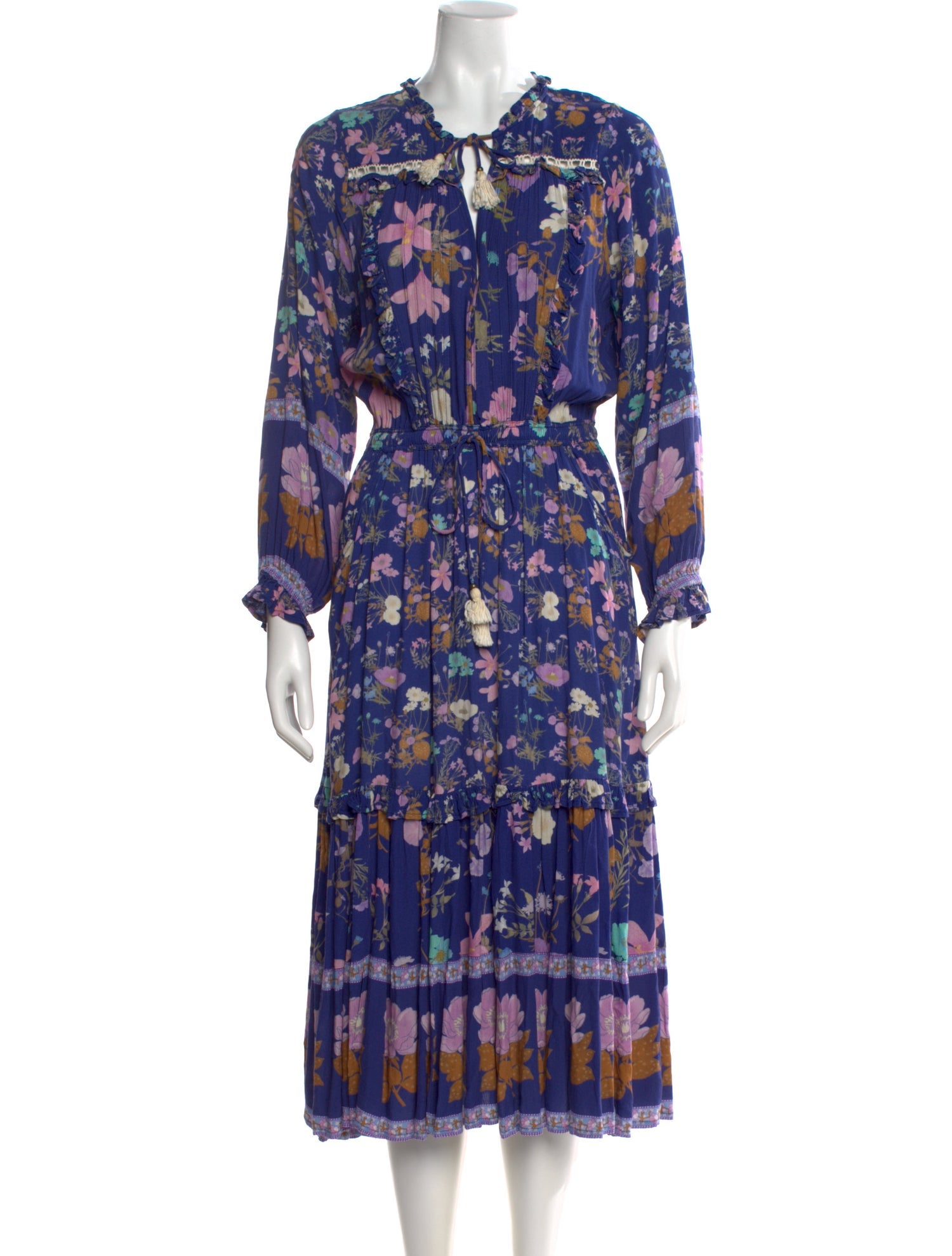 Spell & The Gypsy Collective Floral Print Midi Length Dress