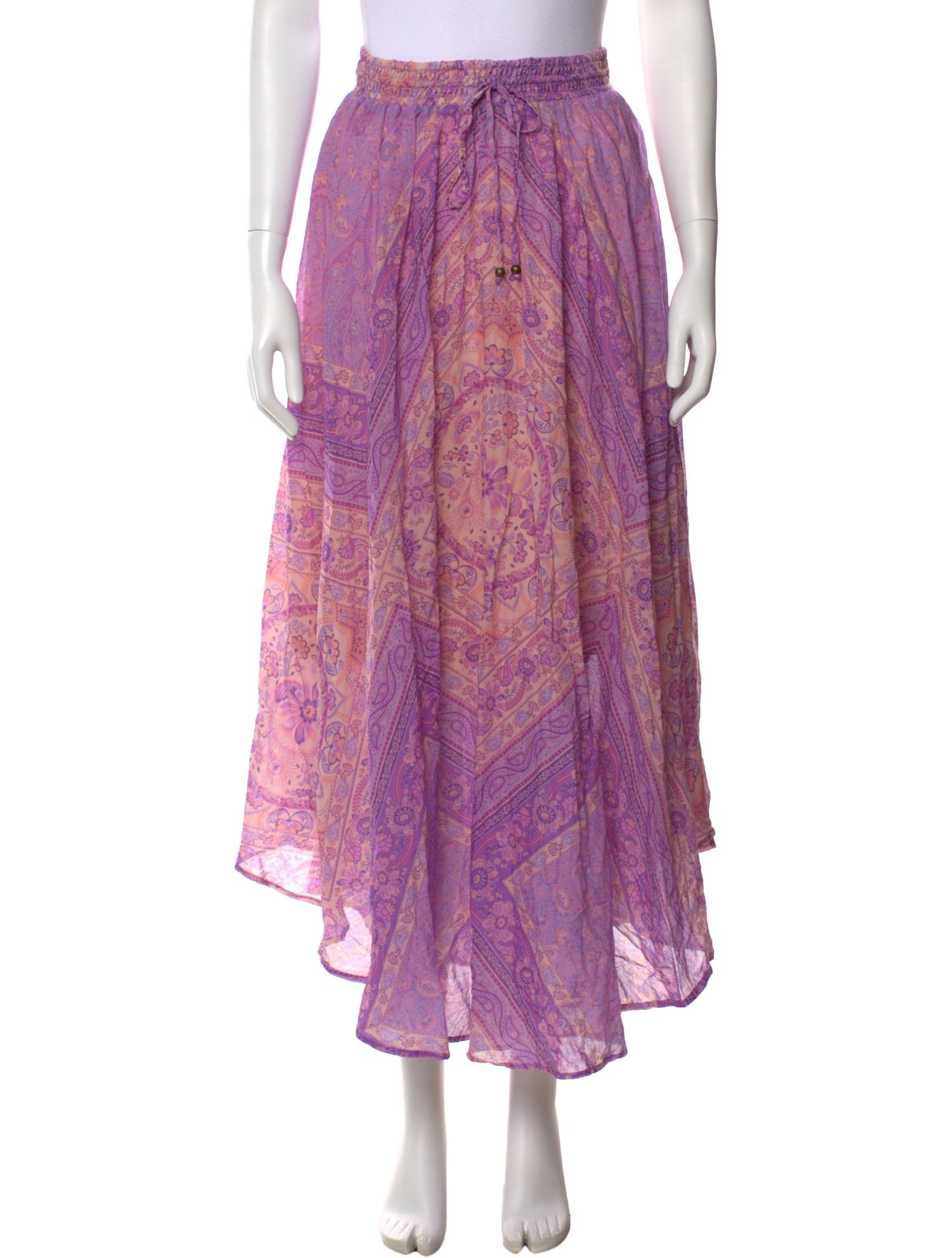 Spell & The Gypsy Collective Paisley Print Midi Length Skirt w/ Tags