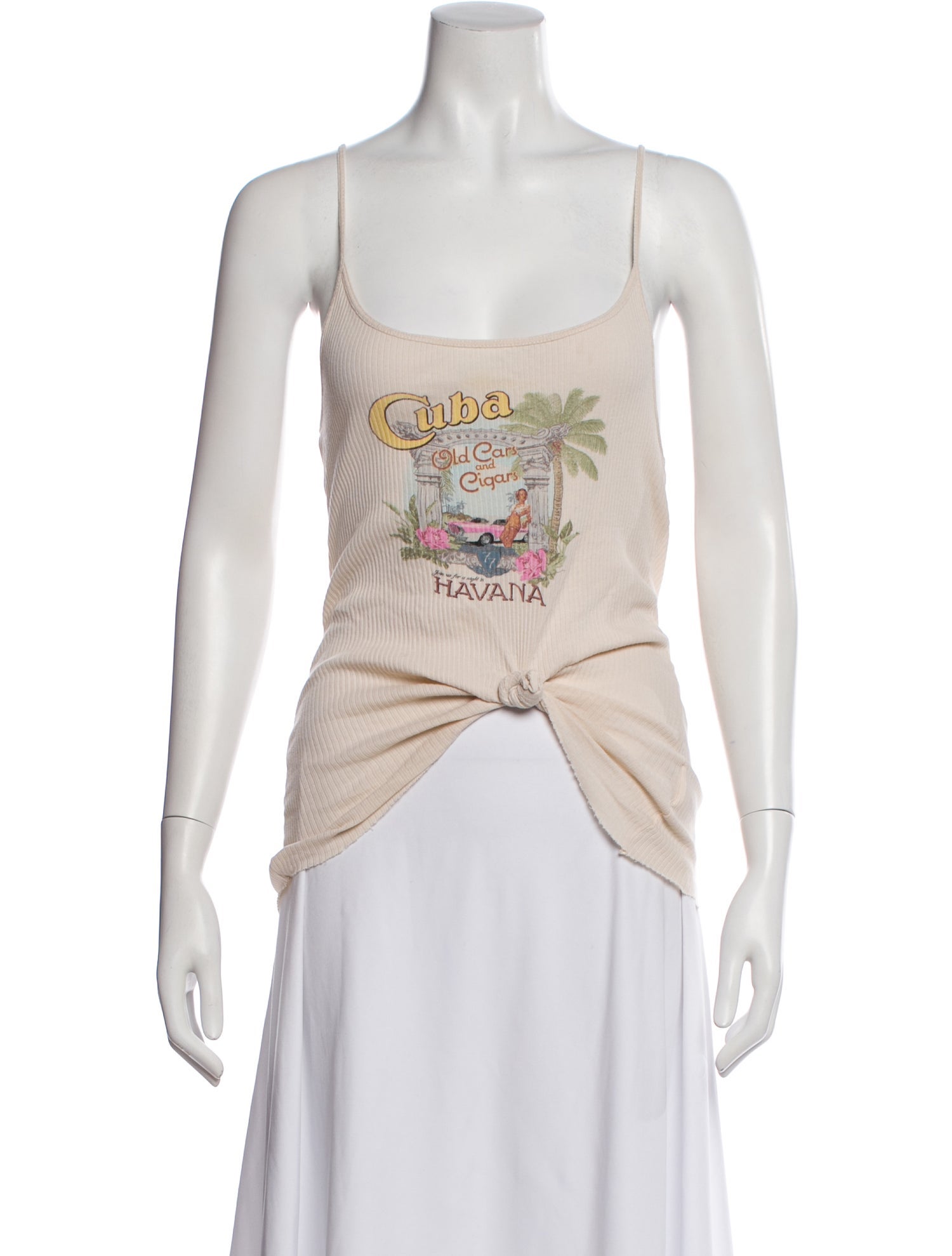 Spell & The Gypsy Collective Graphic Print Scoop Neck Top