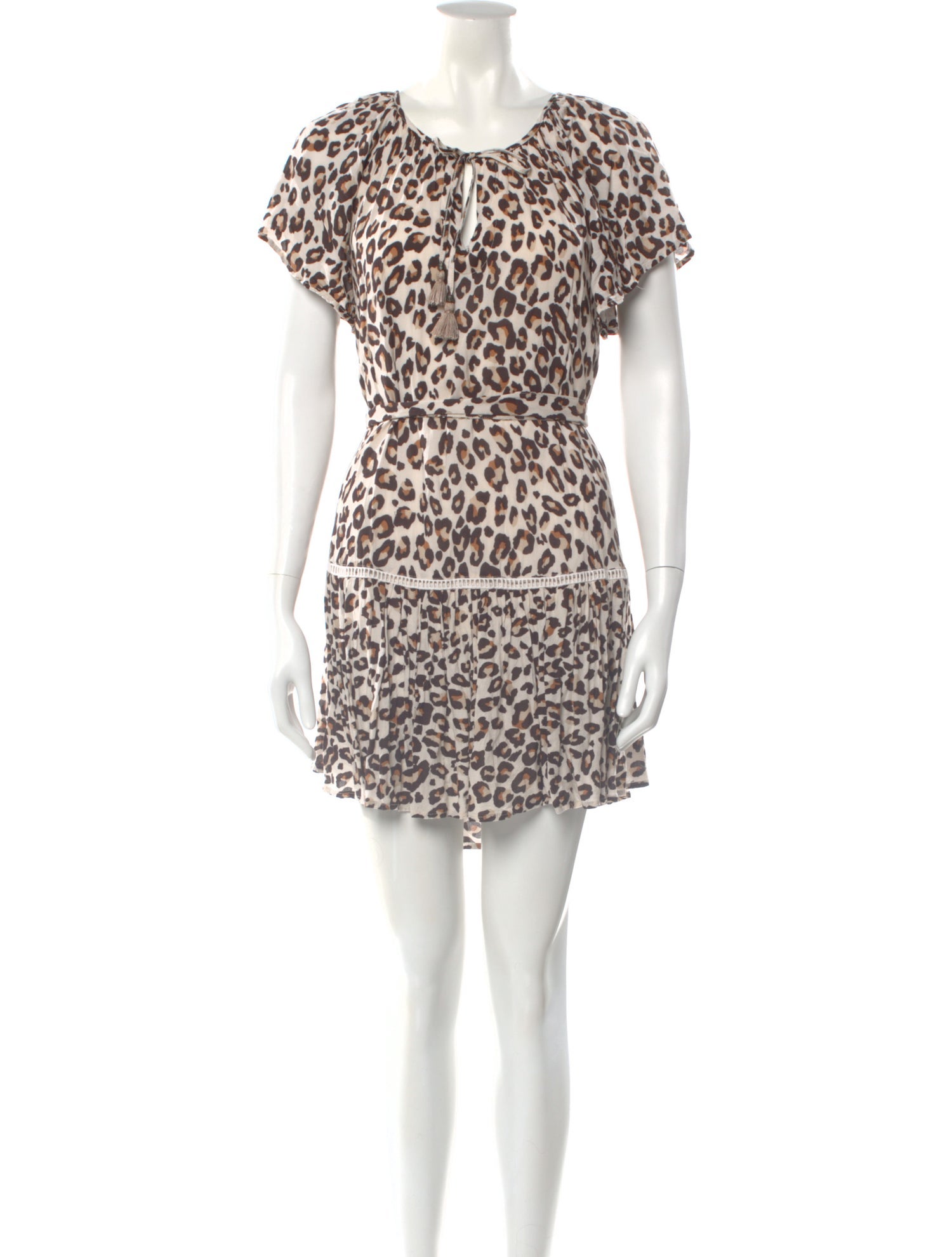 Spell & The Gypsy Collective Animal Print Mini Dress
