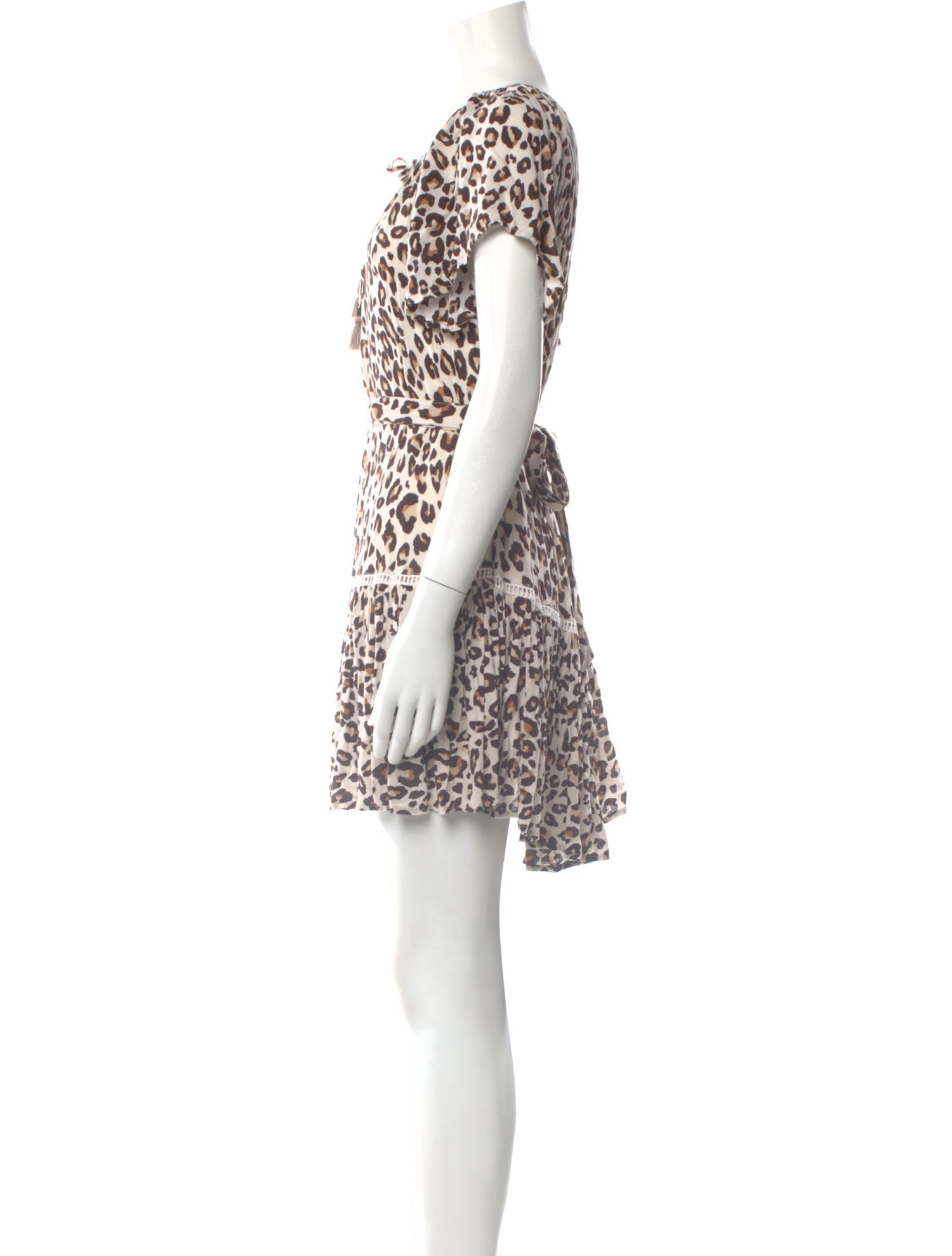Spell & The Gypsy Collective Animal Print Mini Dress