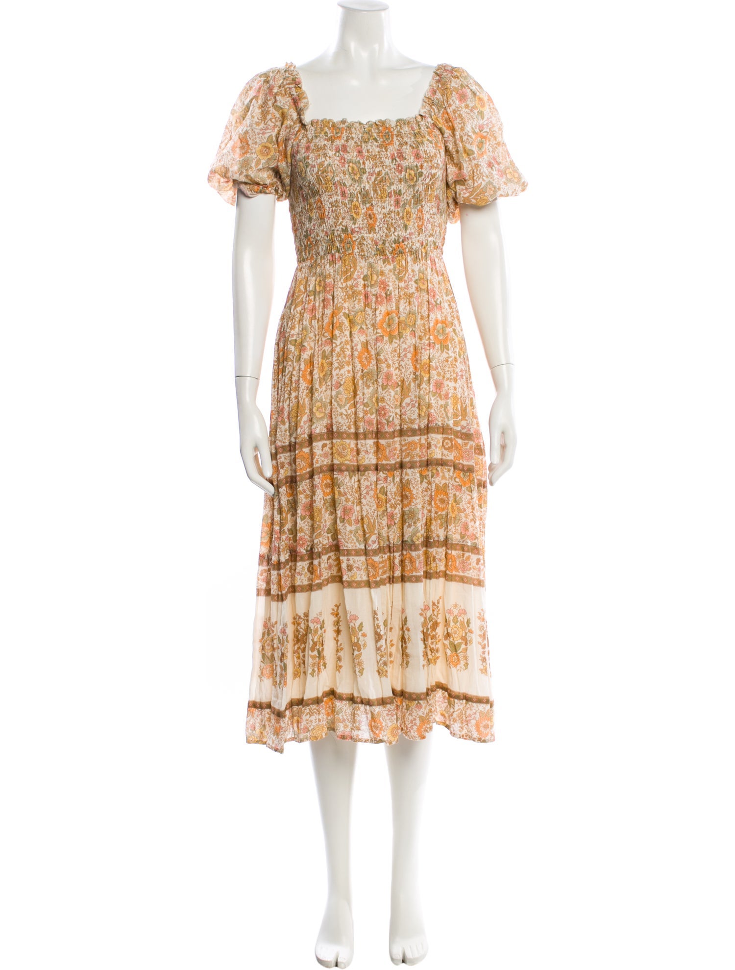 Spell & The Gypsy Collective Floral Print Midi Length Dress