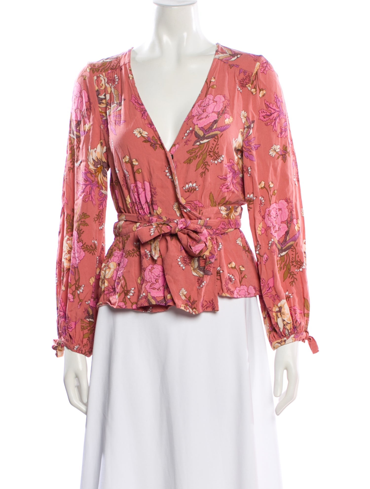 Spell & The Gypsy Collective Floral Print V-Neck Blouse