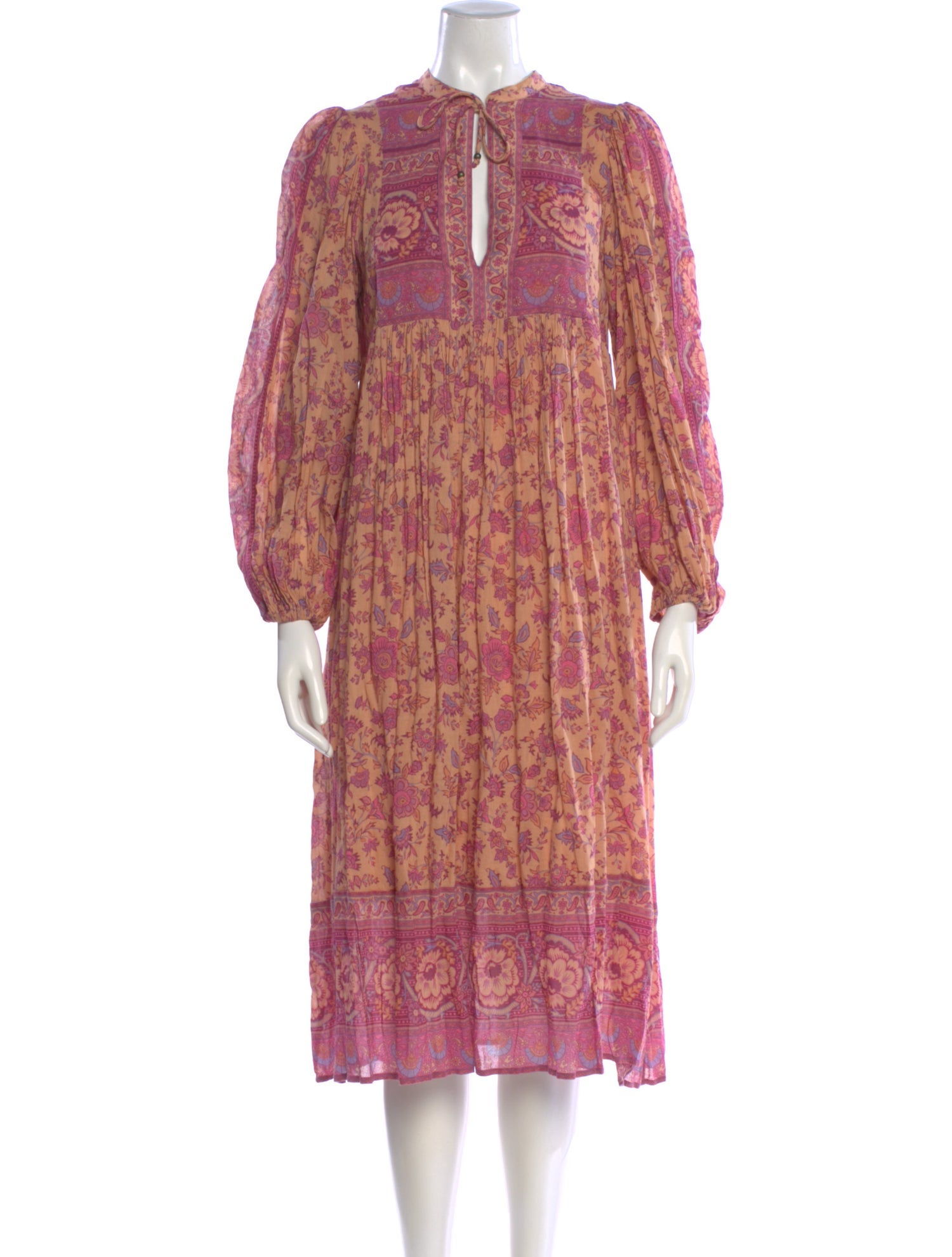 Spell & The Gypsy Collective Paisley Print Midi Length Dress