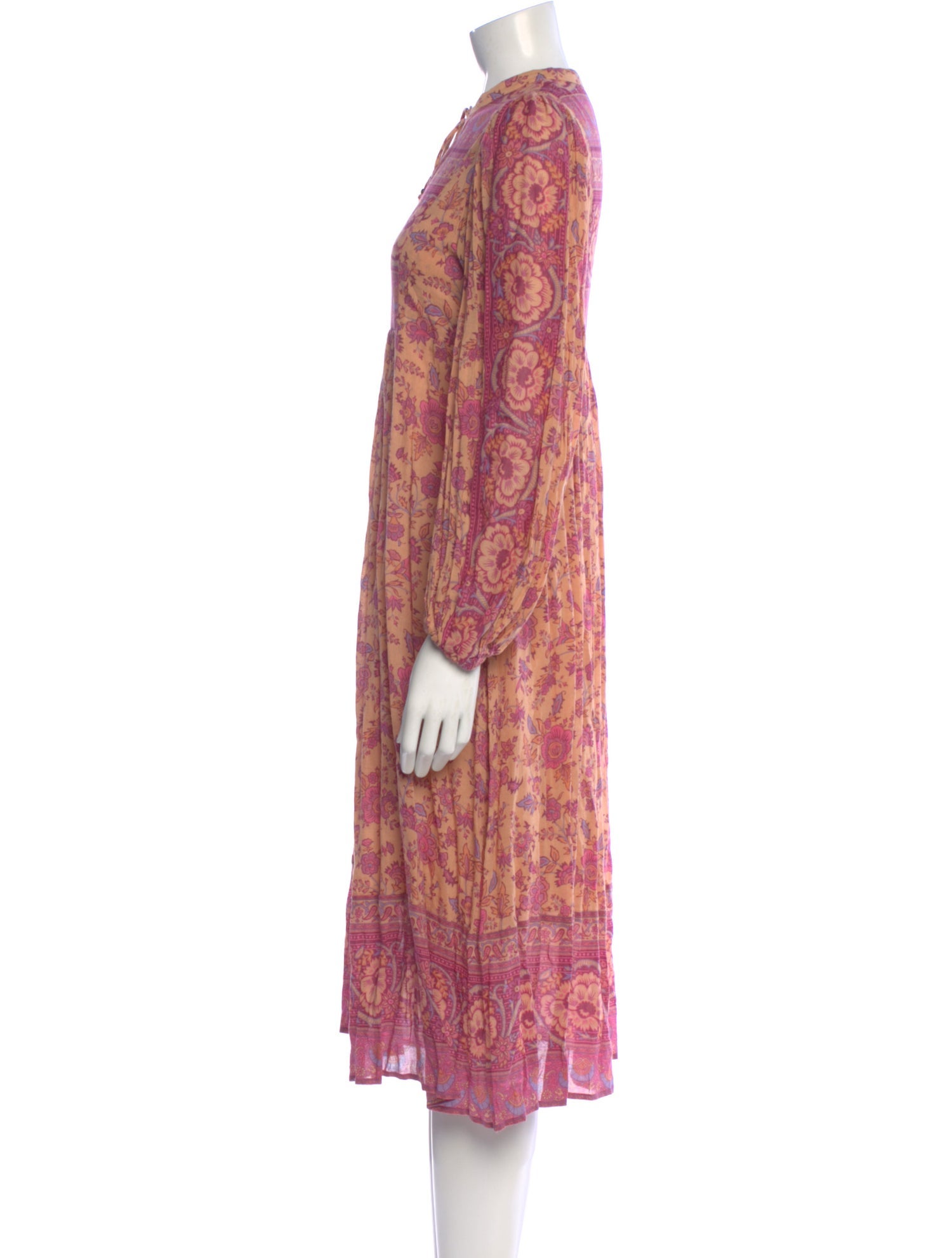 Spell & The Gypsy Collective Paisley Print Midi Length Dress