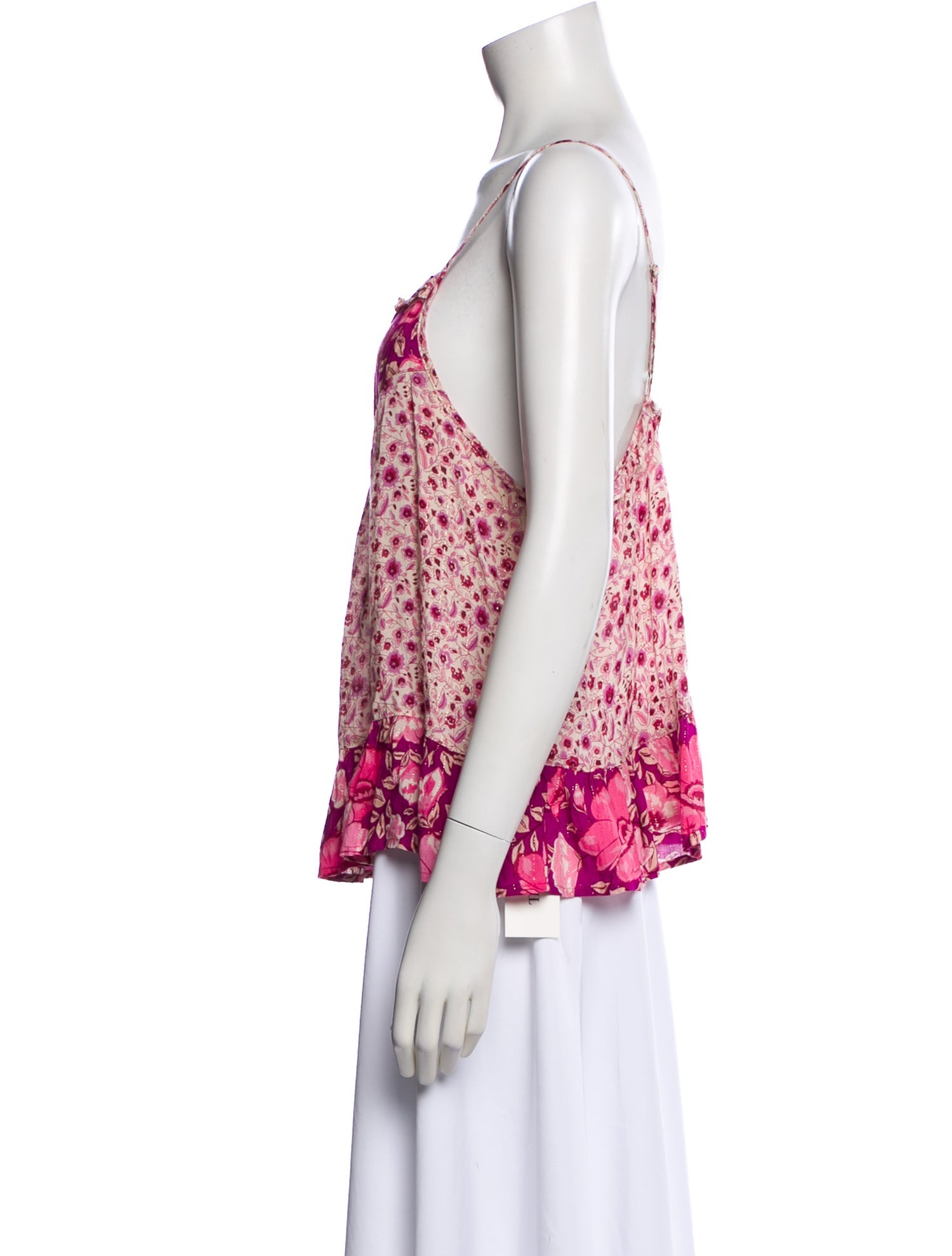 Spell & The Gypsy Collective Floral Print Square Neckline Top