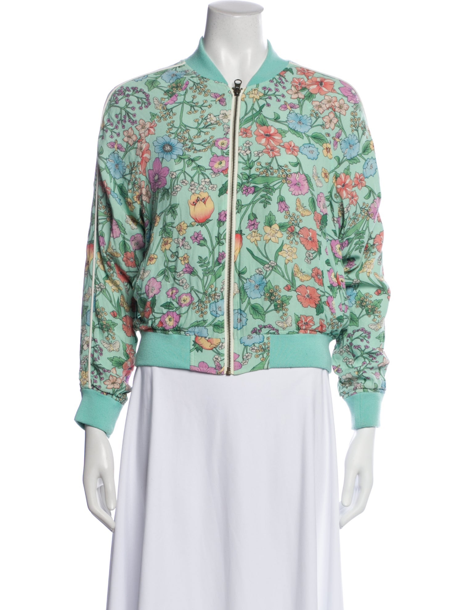 Spell & The Gypsy Collective Floral Print Bomber Jacket