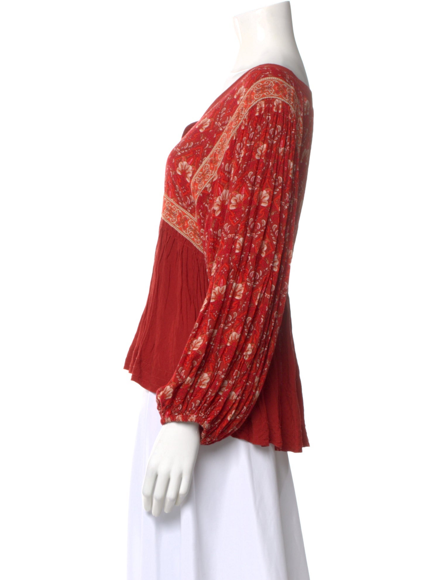 Spell & The Gypsy Collective Floral Print V-Neck Blouse