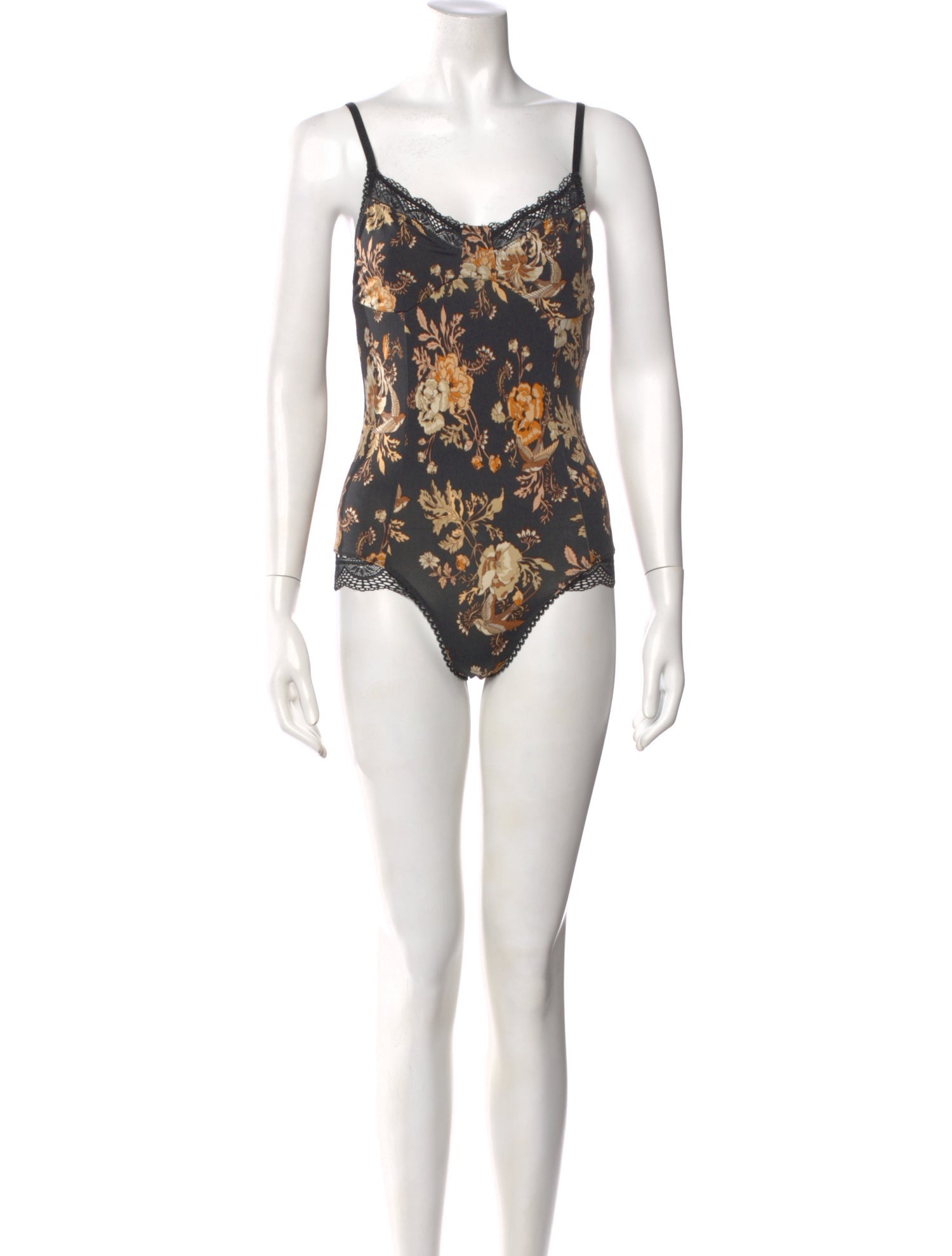 Spell & The Gypsy Collective Floral Print Scoop Neck Bodysuit