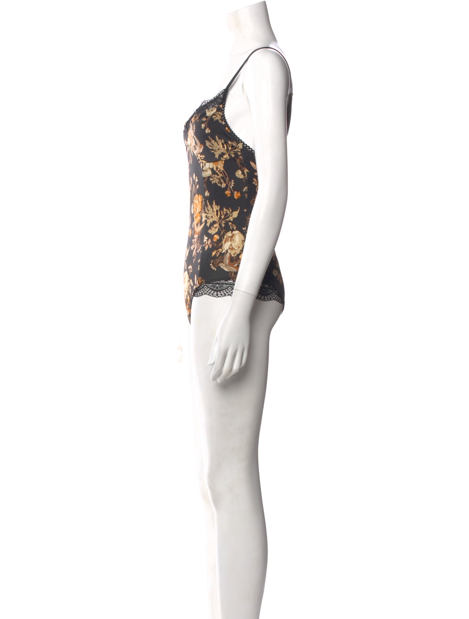 Spell & The Gypsy Collective Floral Print Scoop Neck Bodysuit
