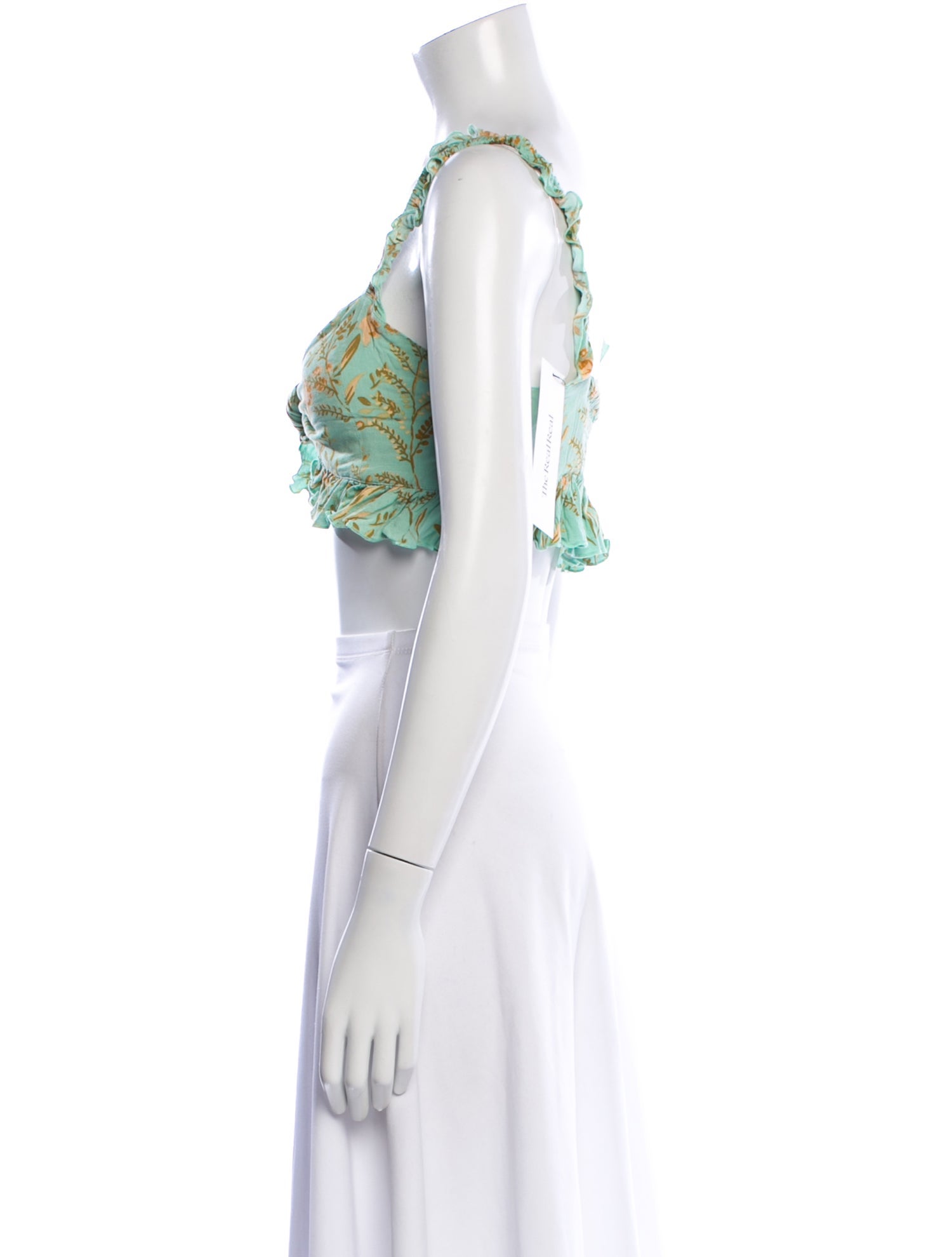 Spell & The Gypsy Collective Floral Print V-Neck Crop Top