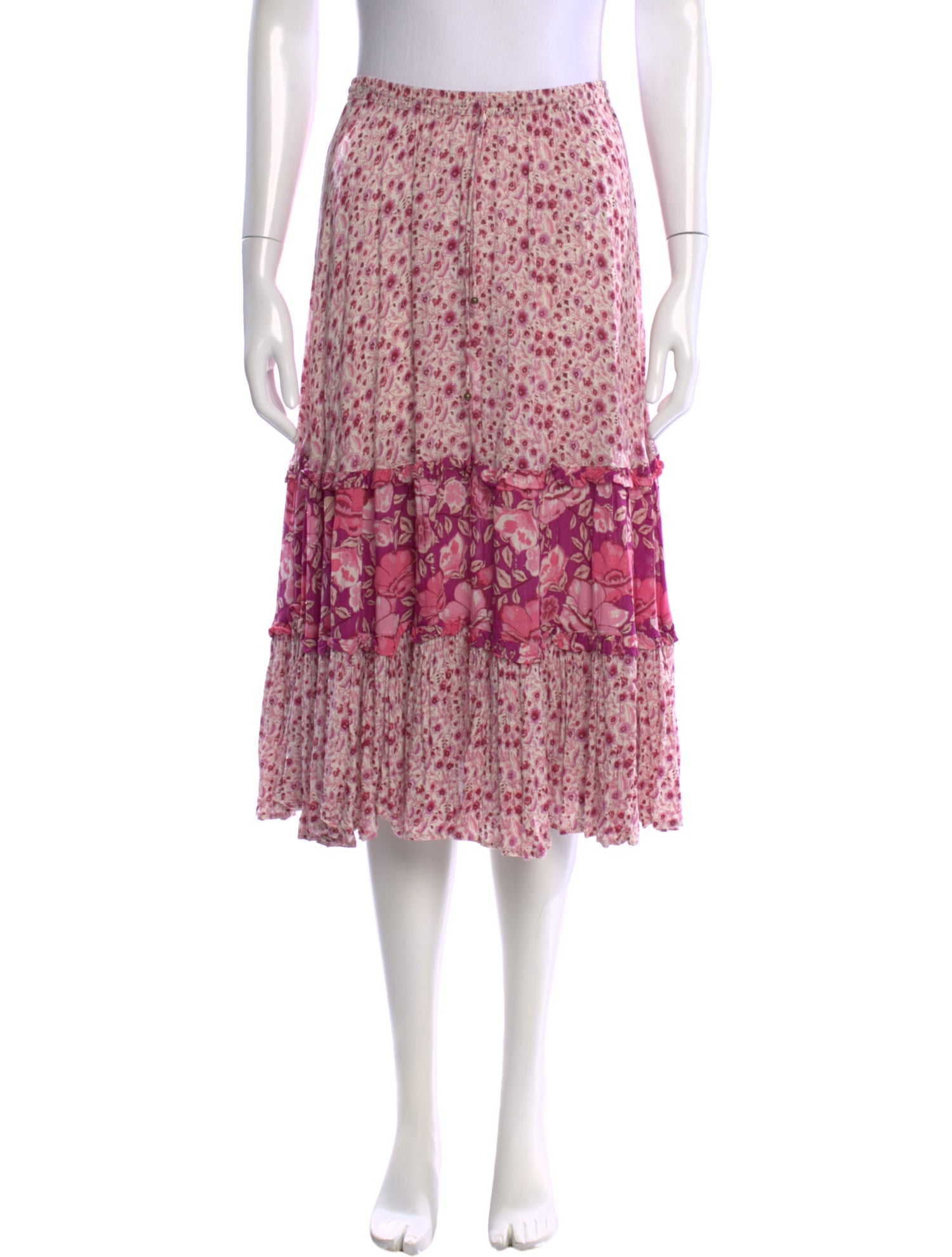Spell & The Gypsy Collective Floral Print Knee-Length Skirt