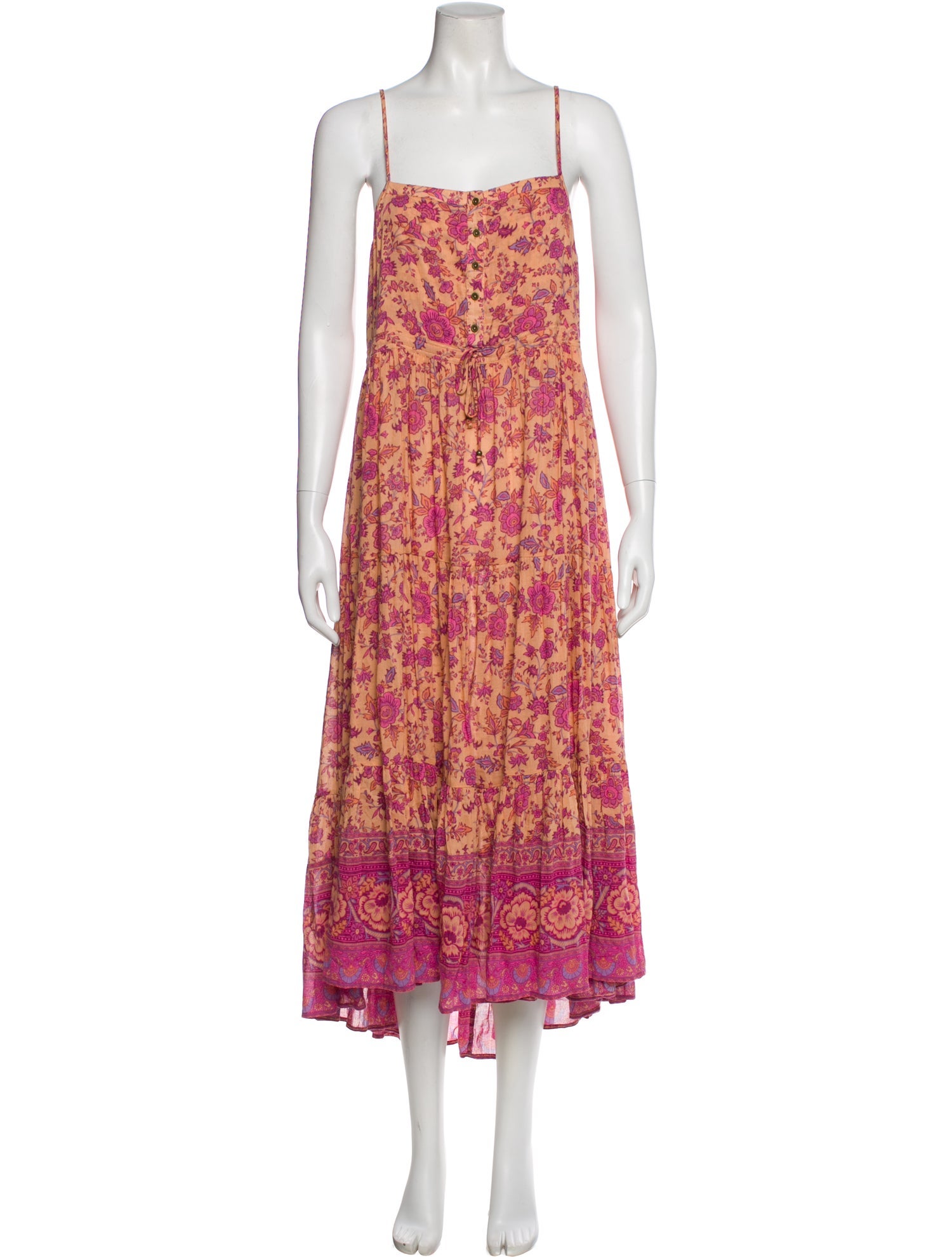 Spell & The Gypsy Collective Floral Print Midi Length Dress