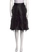Space Simona Corsellini Silk Knee-Length Skirt