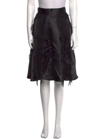 Space Simona Corsellini Skirts Silk Knee-Length Skirt S