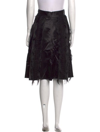 Space Simona Corsellini Silk Knee-Length Skirt