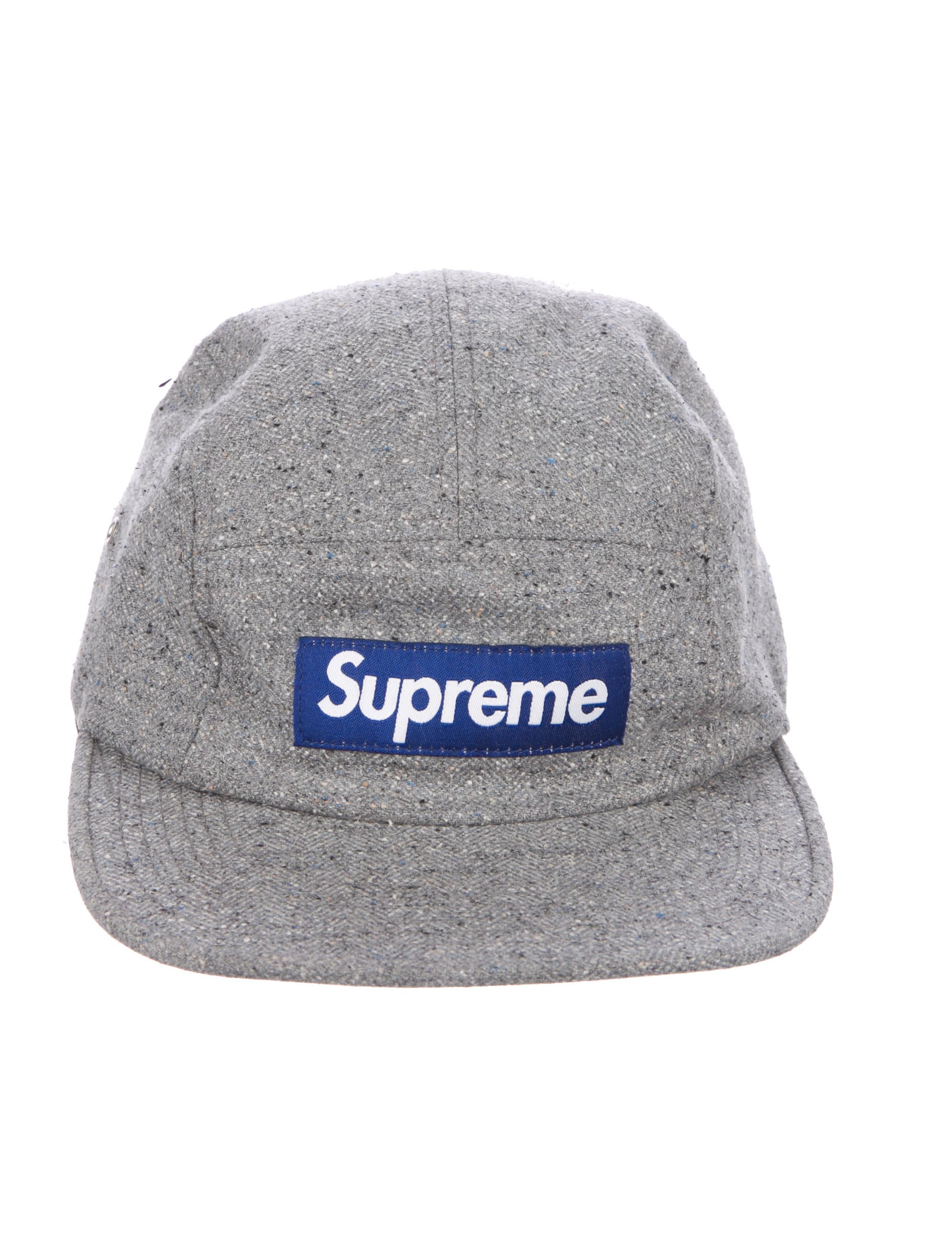 supreme herringbone donegal camp cap