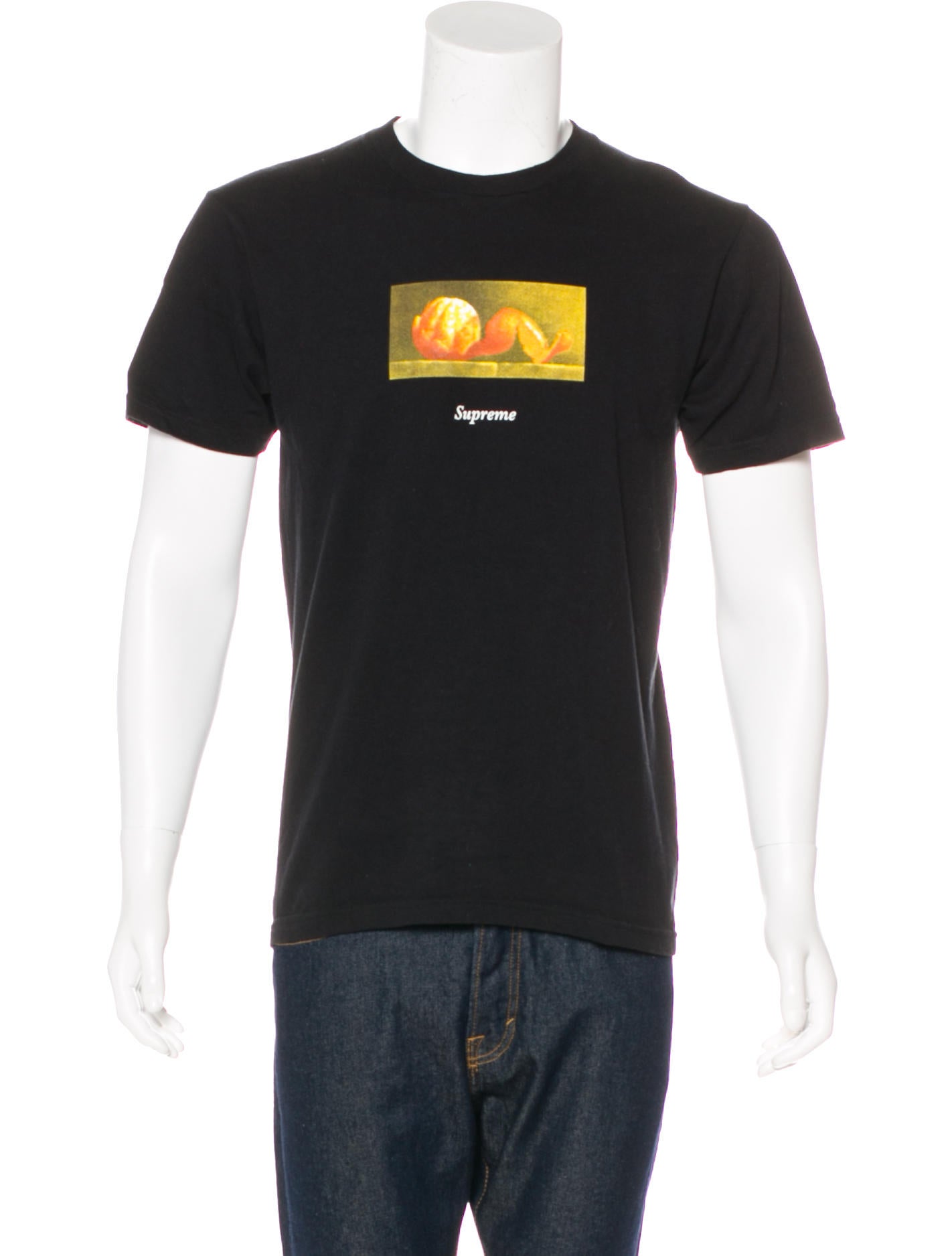 supreme orange peel tee