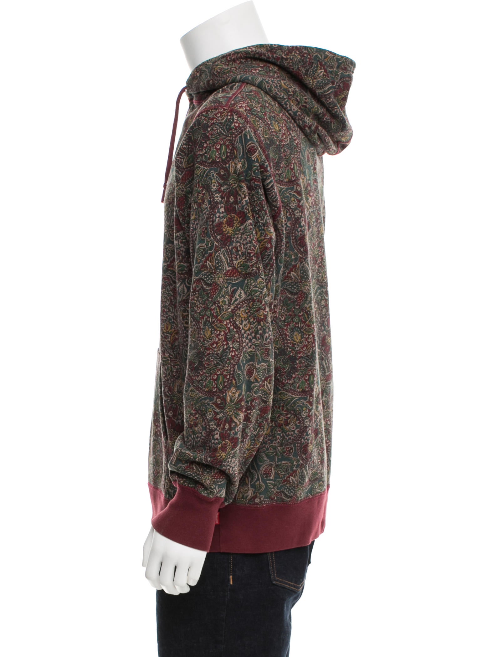 Supreme Paisley Pullover Hoodie 