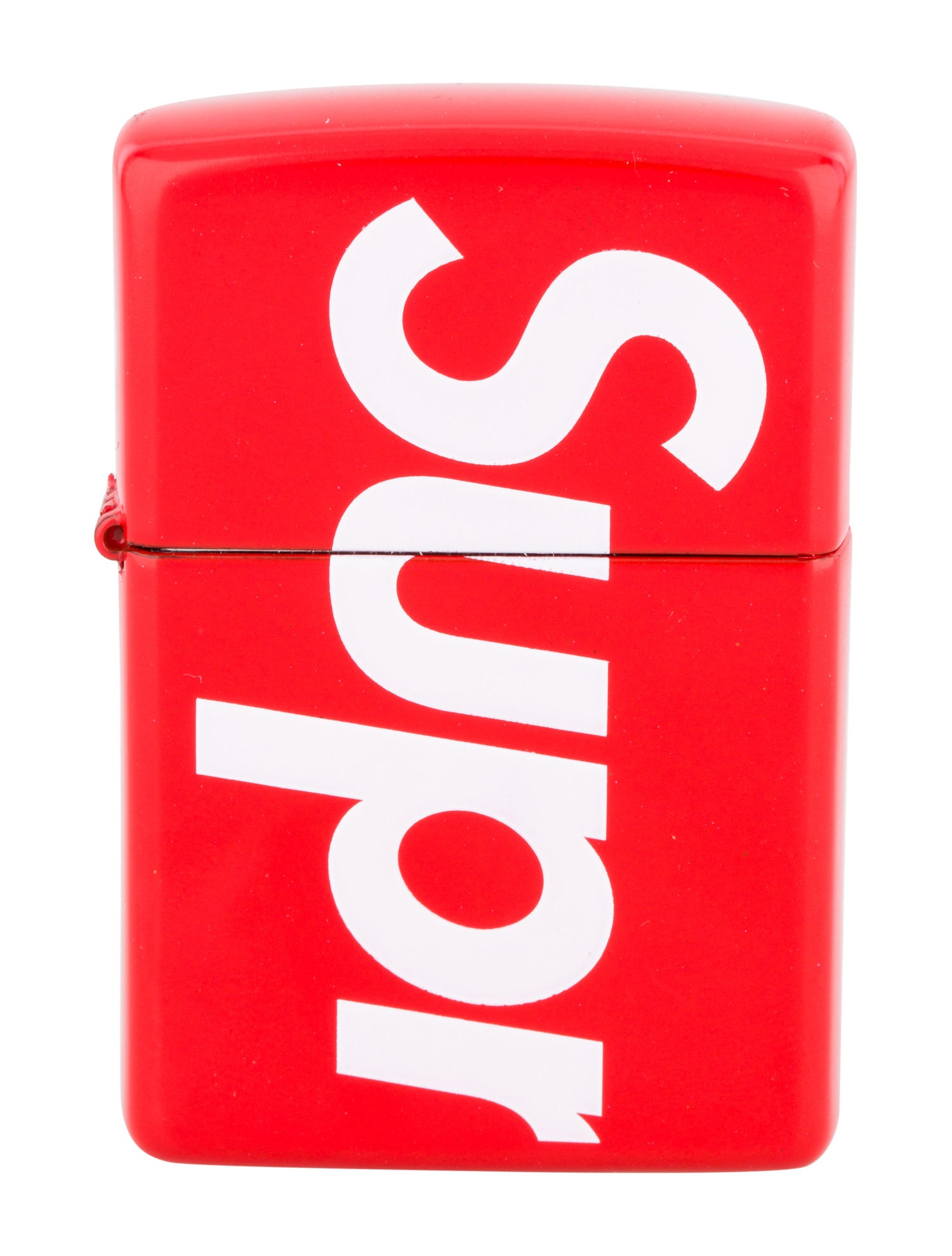 Supreme Logo Zippo Lighter Accessories WSPME22556 The RealReal