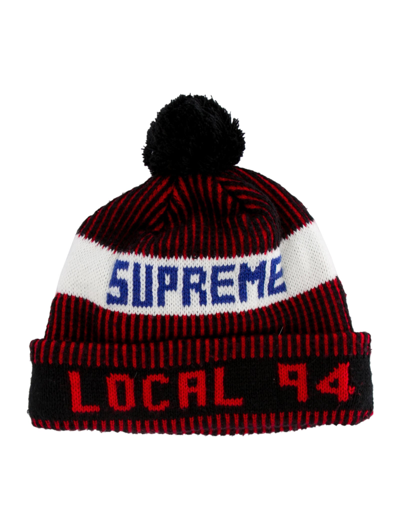 Supreme Local 94 Beanie - Black Hats, Accessories - WSPME23071