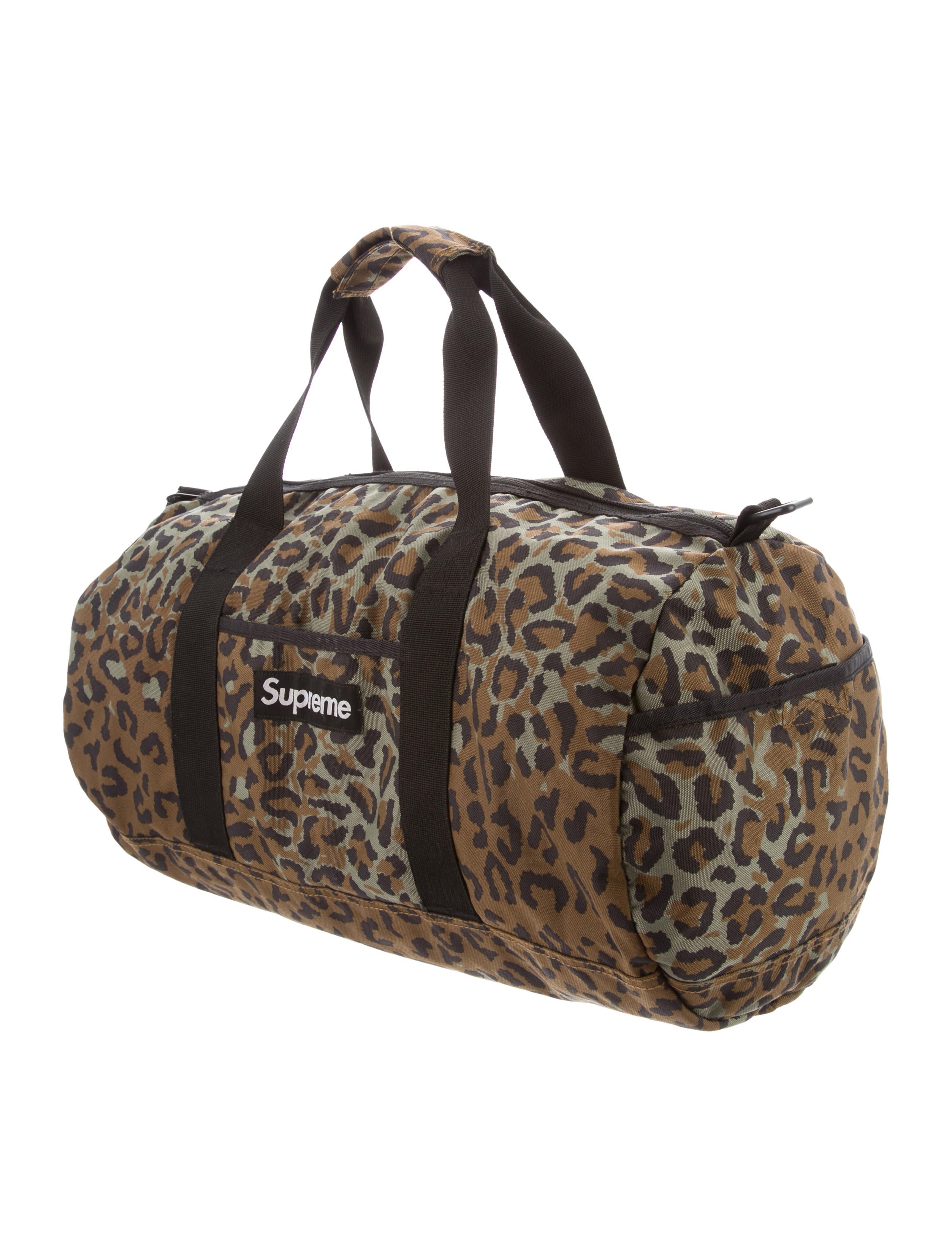 Supreme Leopard-Print Duffle Bag - Brown Weekenders, Bags
