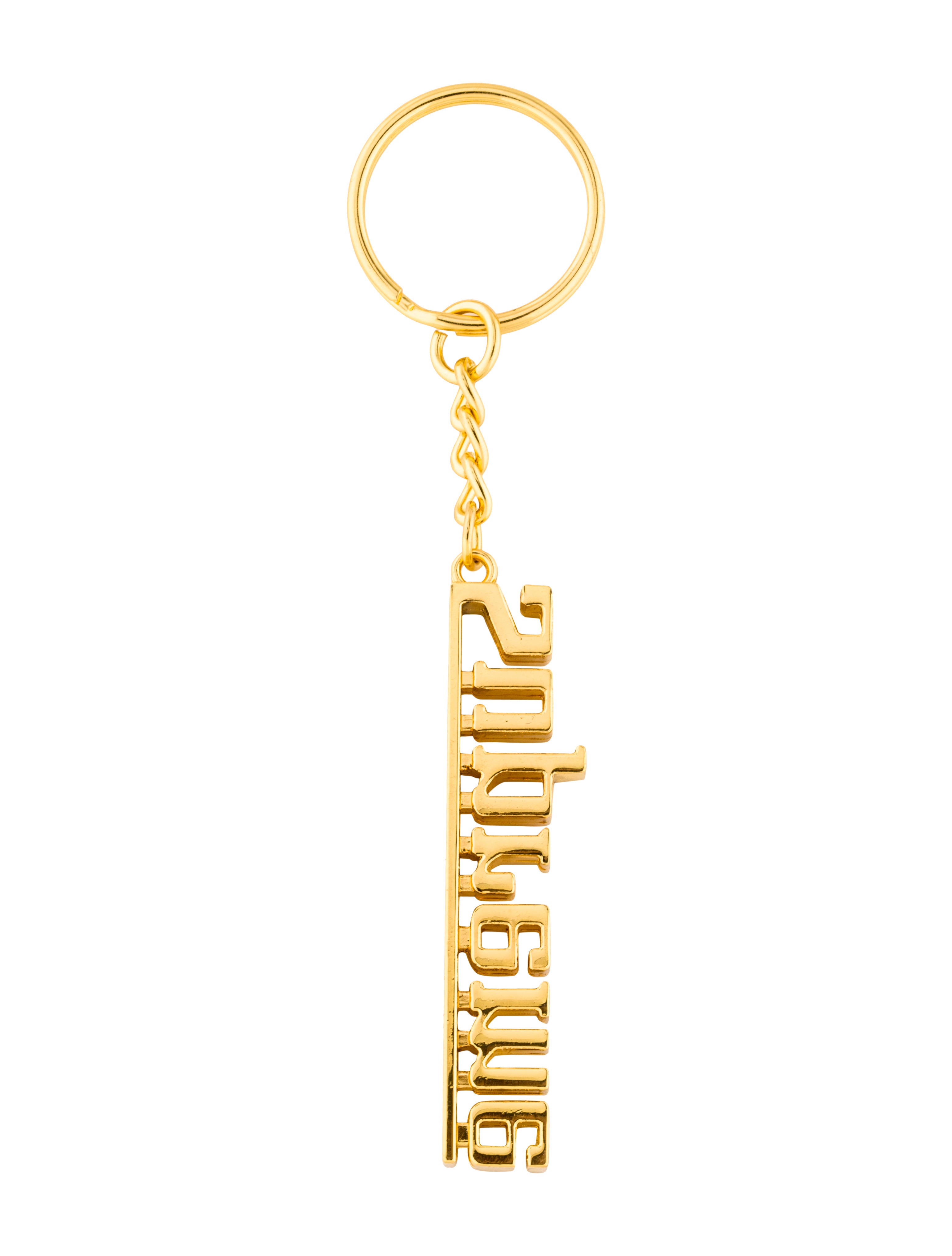 Supreme Grand Prix Keychain - Gold 