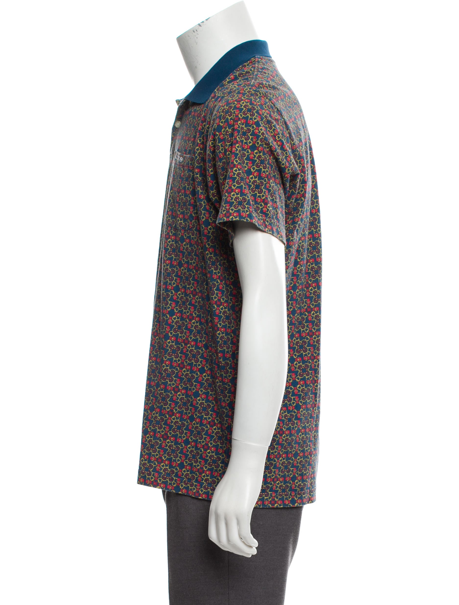 2018年 Supreme Bridle Print Polo XL超美品‼ - メルカリ