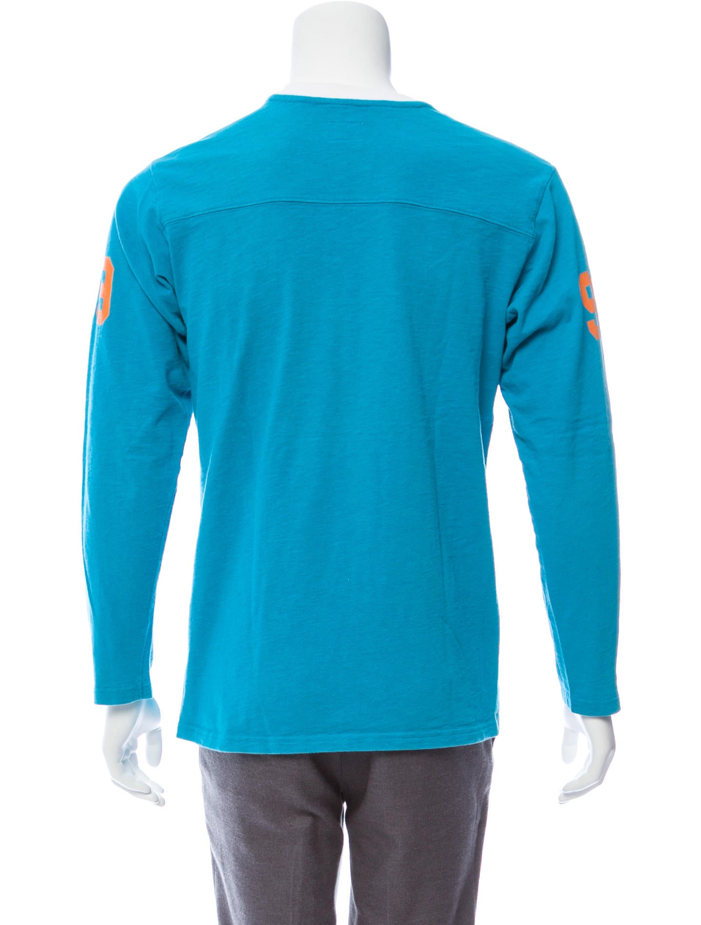 Supreme 99 Long Sleeve T-Shirt - Blue T-Shirts, Clothing