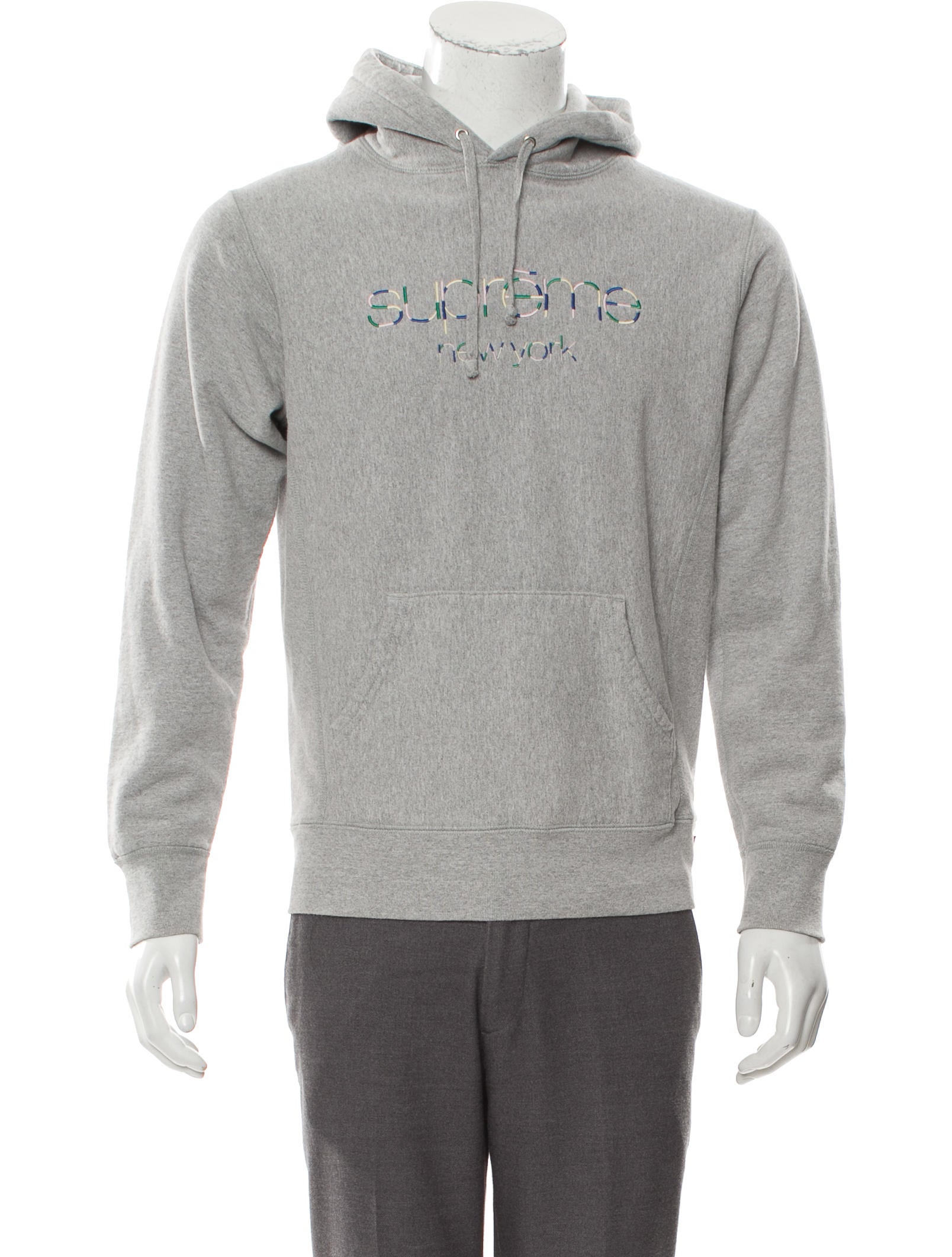 multicolor supreme hoodie