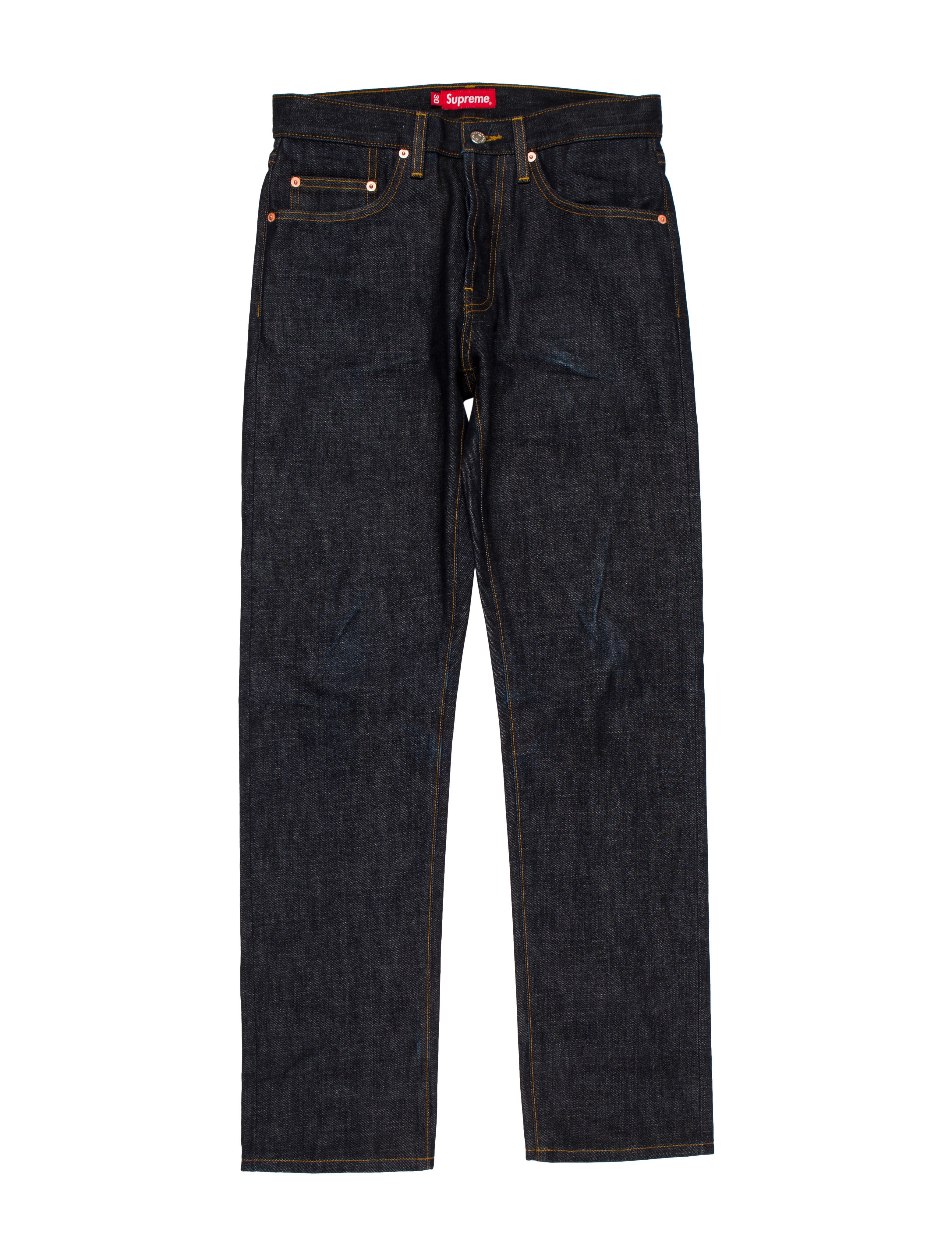 supreme rigid slim jean