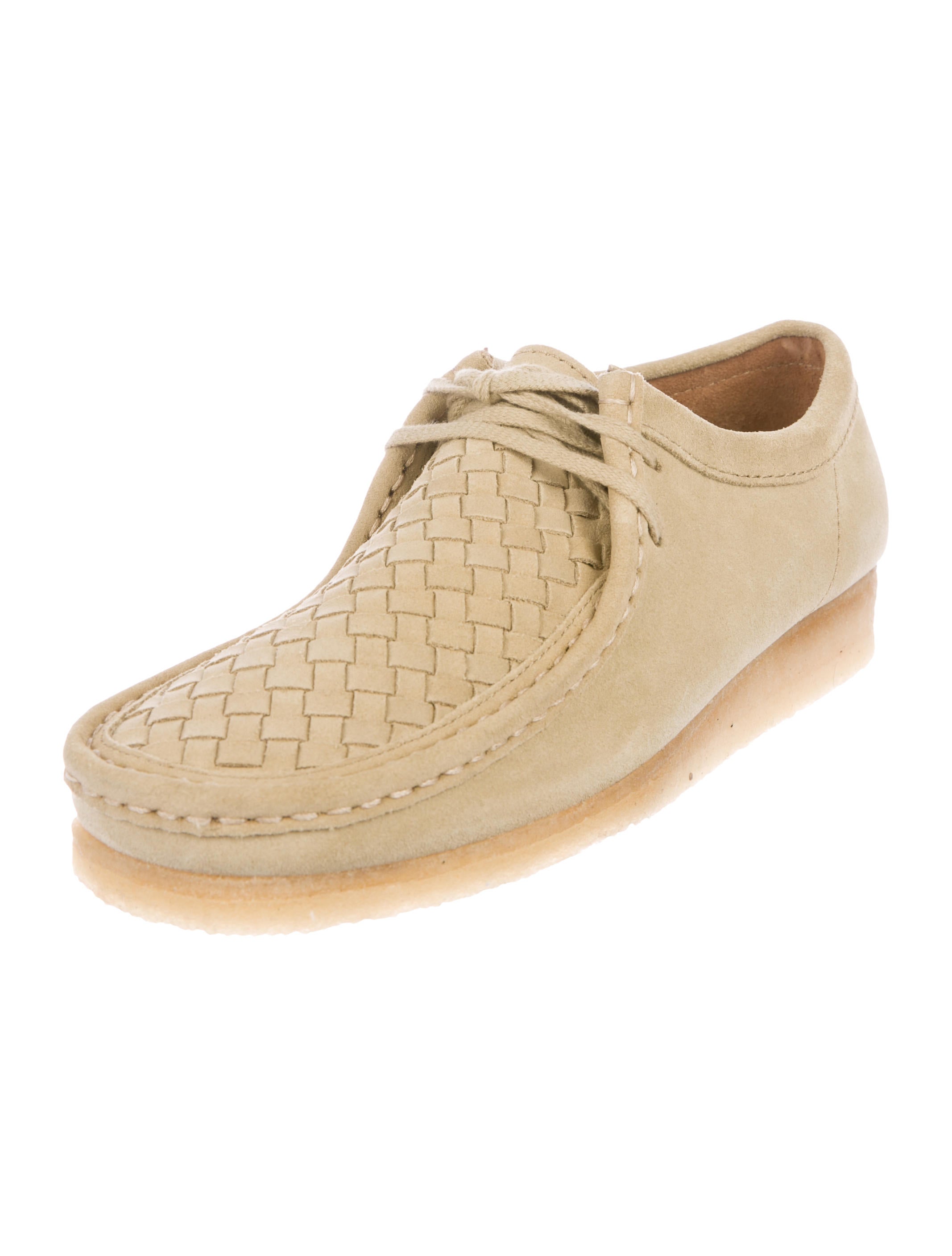 supreme woven wallabee