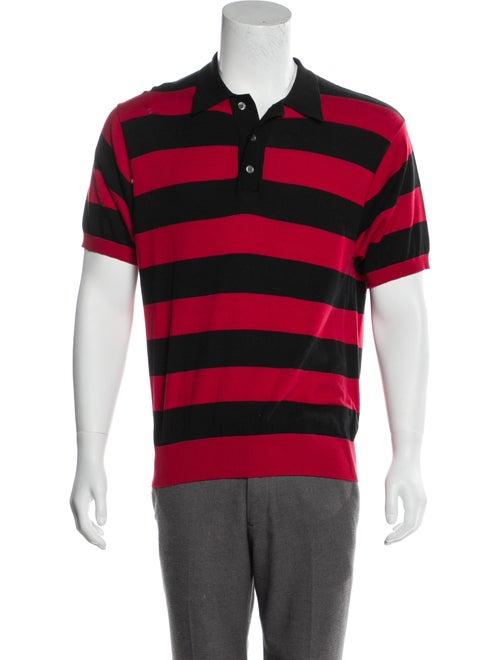 Supreme Knit Polo Sweater black