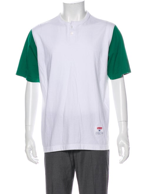 Supreme 2017 Supreme 2-Tone S/S Henley Green