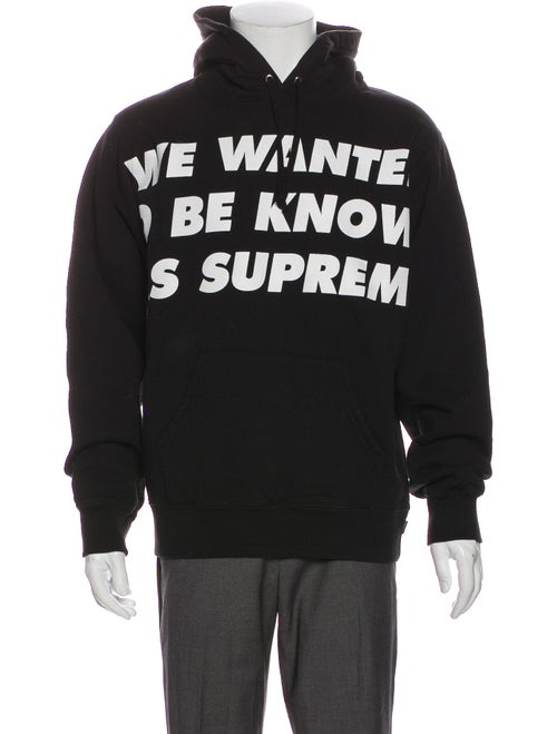 Supreme 2020 Known As Hoodie Black
