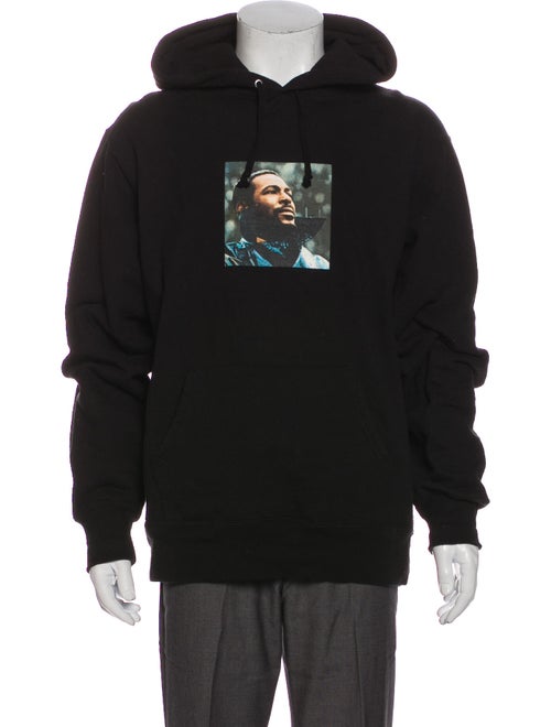Supreme 2018 Marvin Gaye Hoodie Black