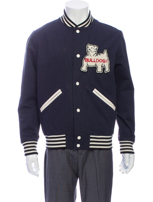 Supreme 2012 Bulldogs Varsity Jacket Blue