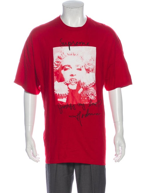 Supreme 2018 Madonna T-Shirt Red