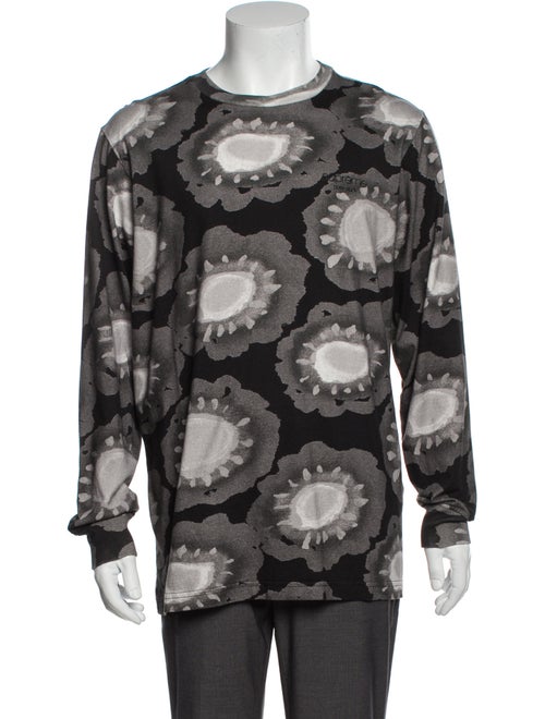 Supreme Painted Flowers Long Sleeve Printed T-Shir