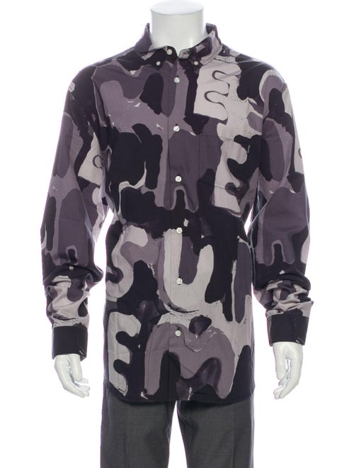 Supreme 2020 Painted Logo Shirt Grey