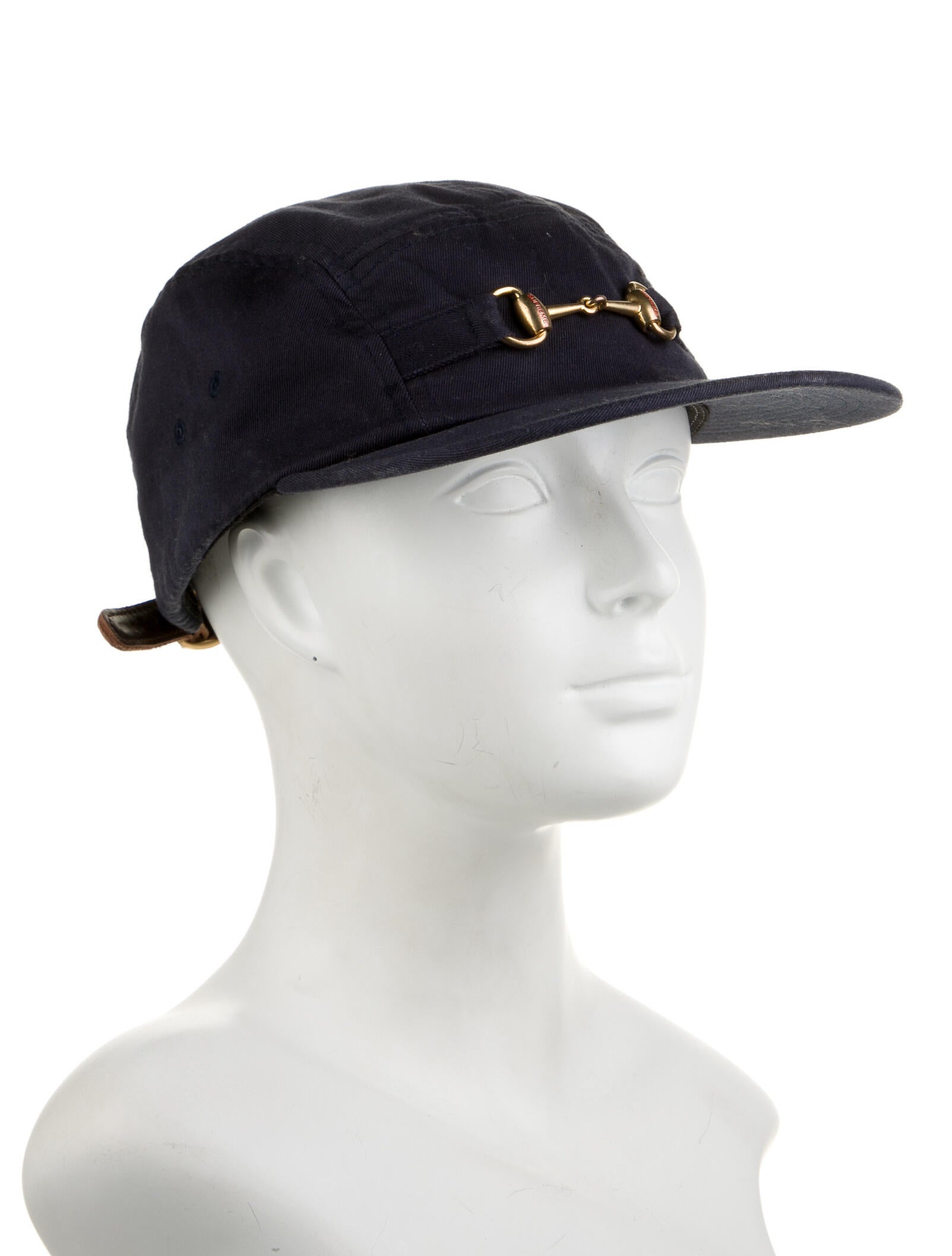 Supreme Horsebit Camp Cap - Blue Hats, Accessories - WSPME41034